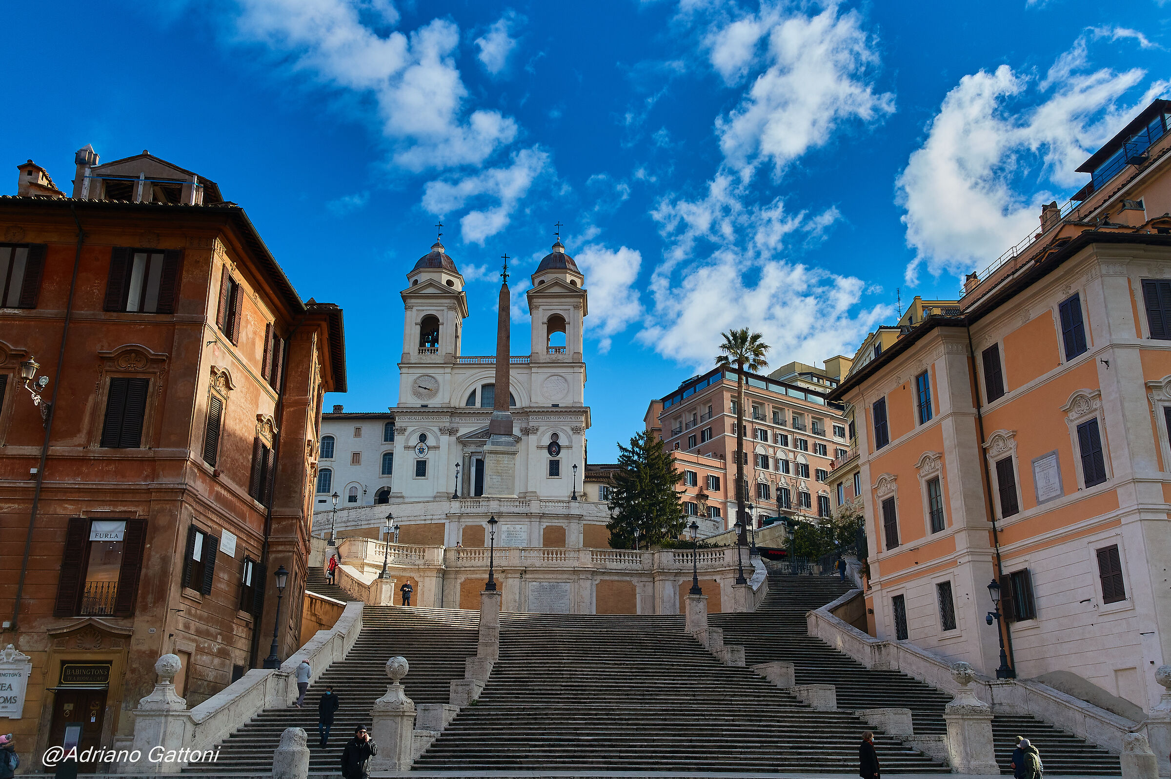 Roma Trinità dei Monti foto scattata con DXO one in m...