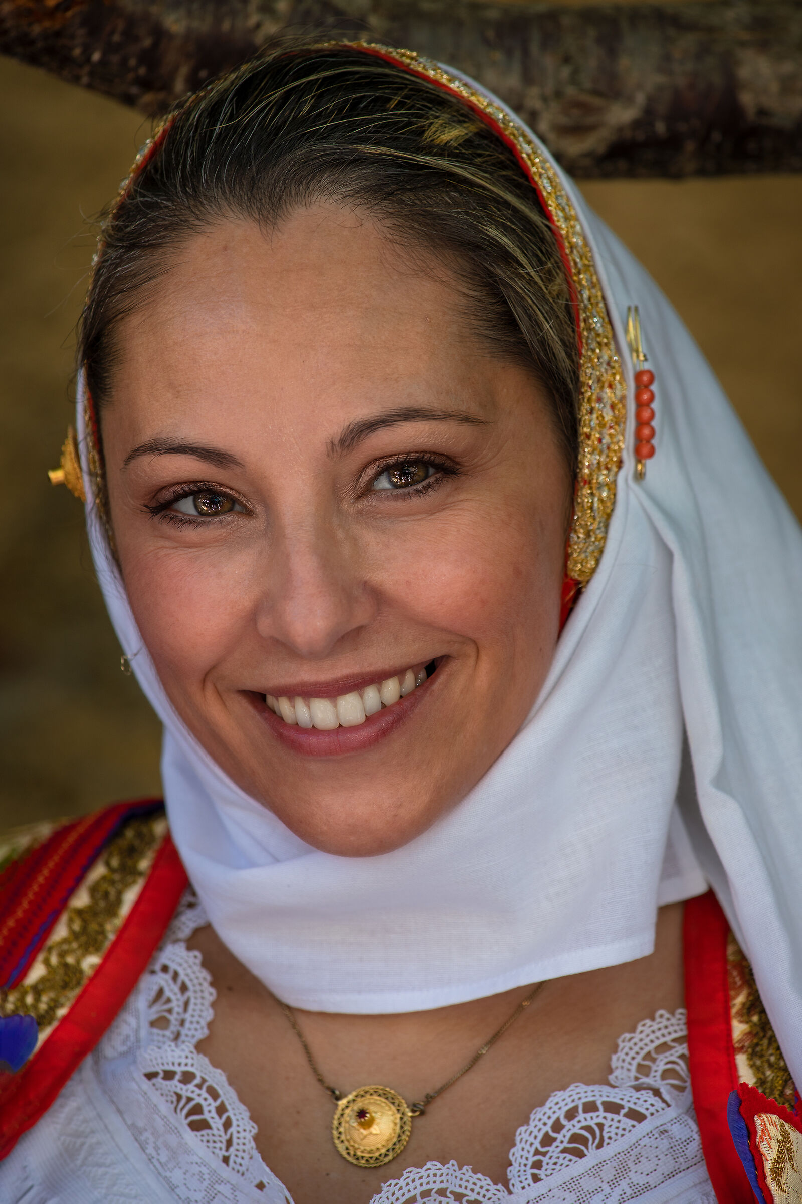 Smiles from Sardinia adrift in the Mediterranean