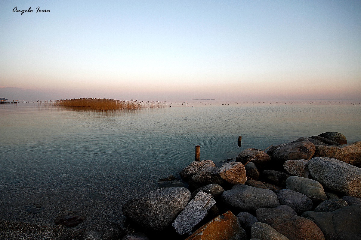 Lake Garda "Vo 'seen from Padenghe"