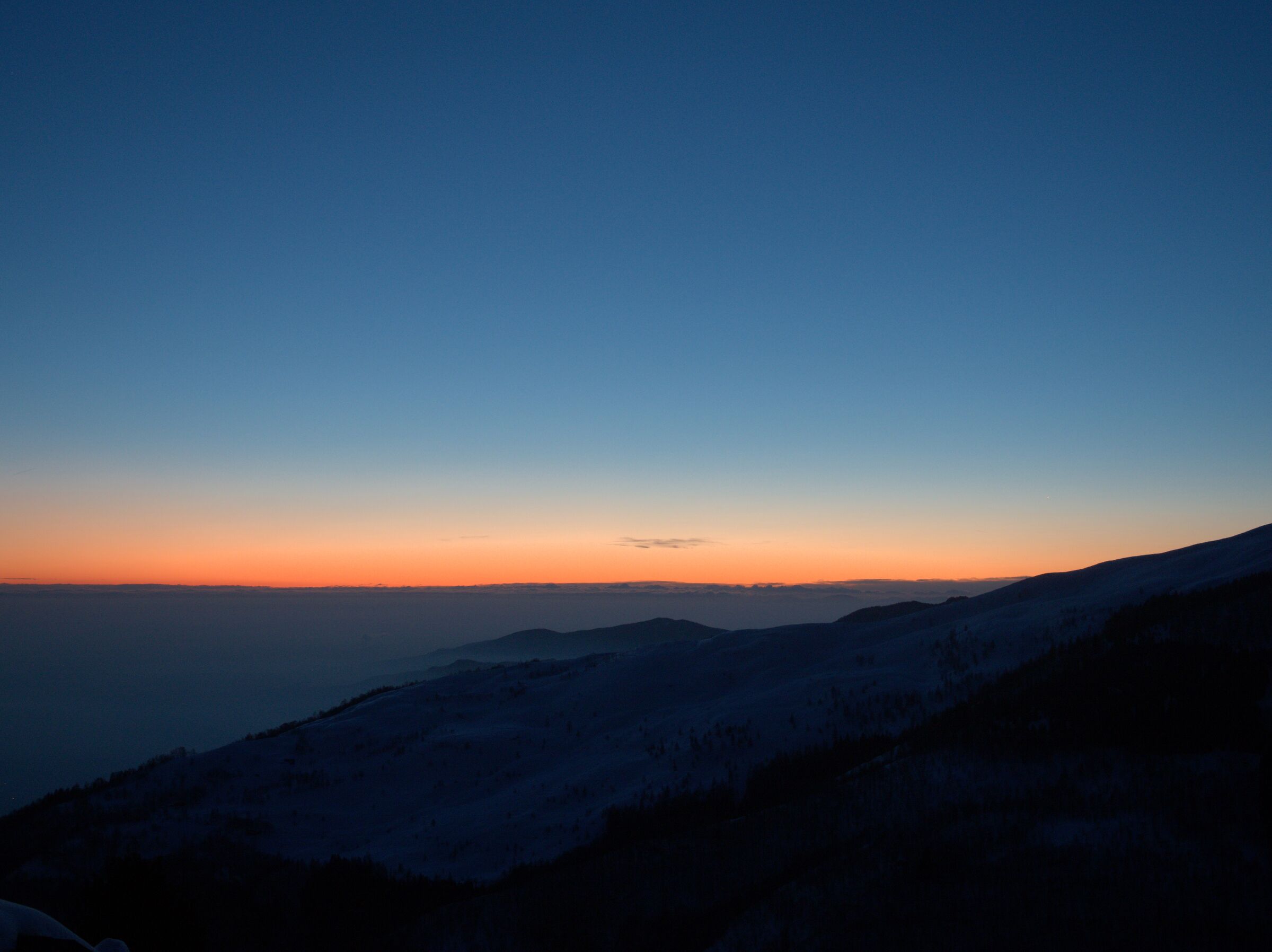 Il risveglio tra i monti