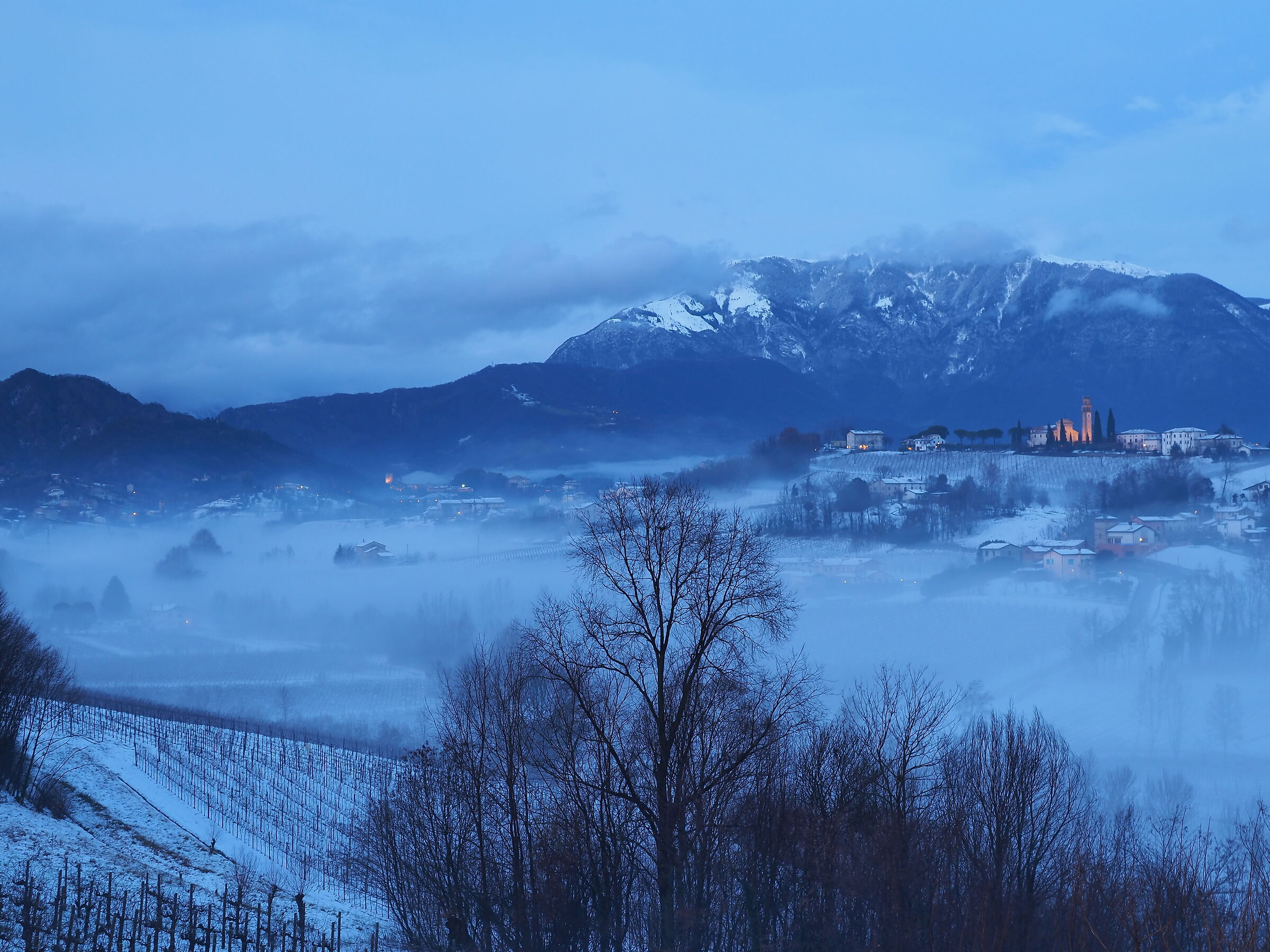 Vista sul Monte Pizzoc