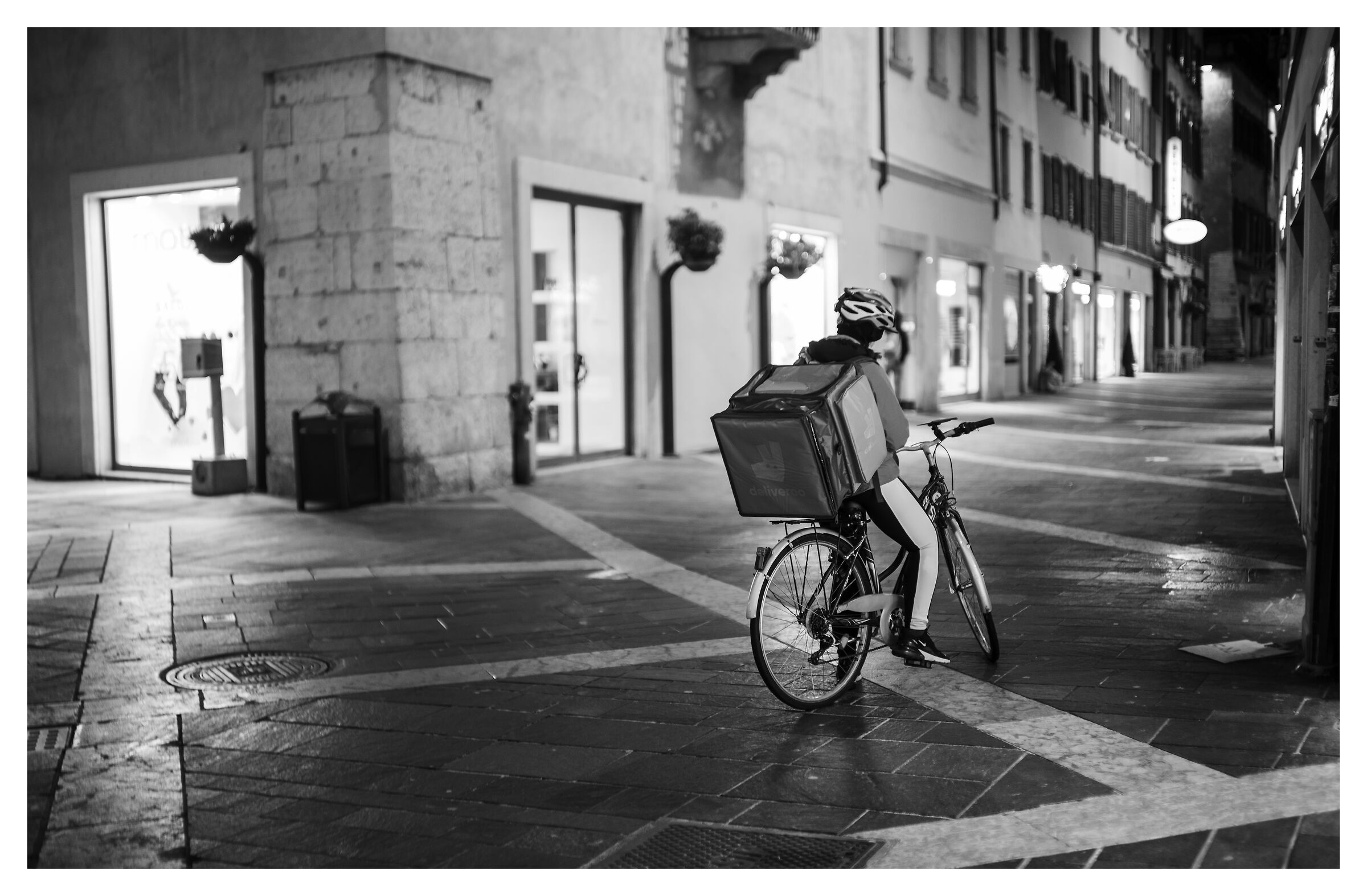 The night is a rider's night