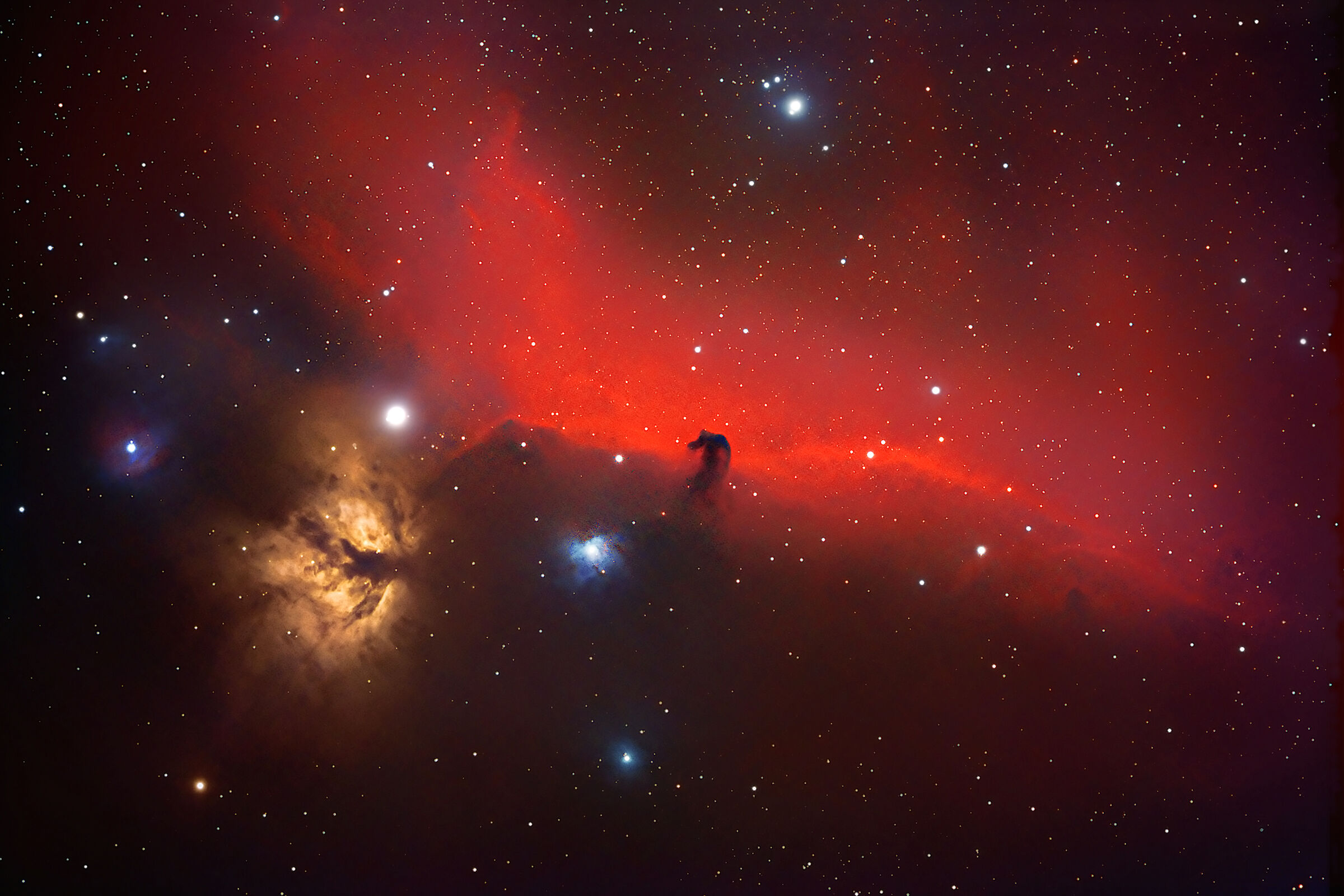 The Horsehead nebula in Orion