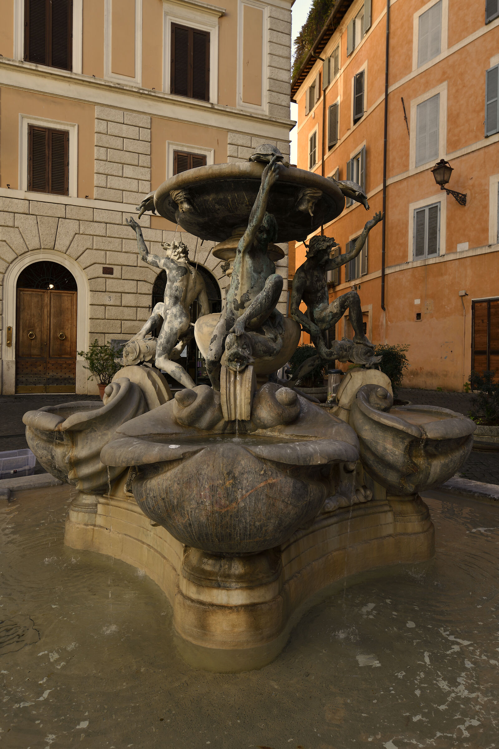 La fontana delle tartarughe