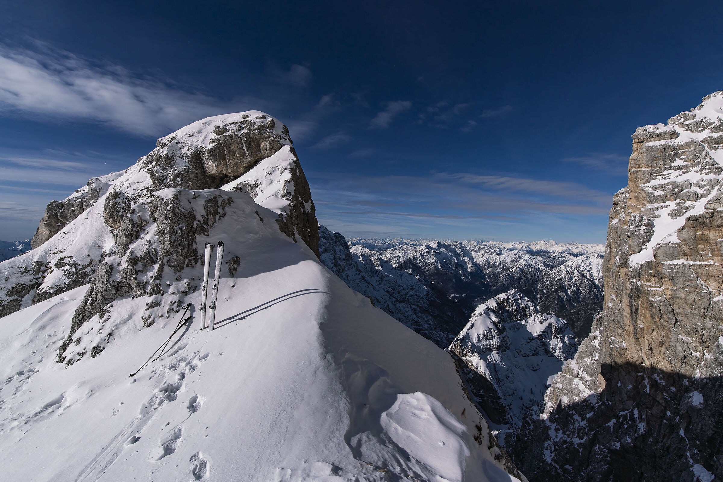 Forca Disteis group Montasio alpi Giulie