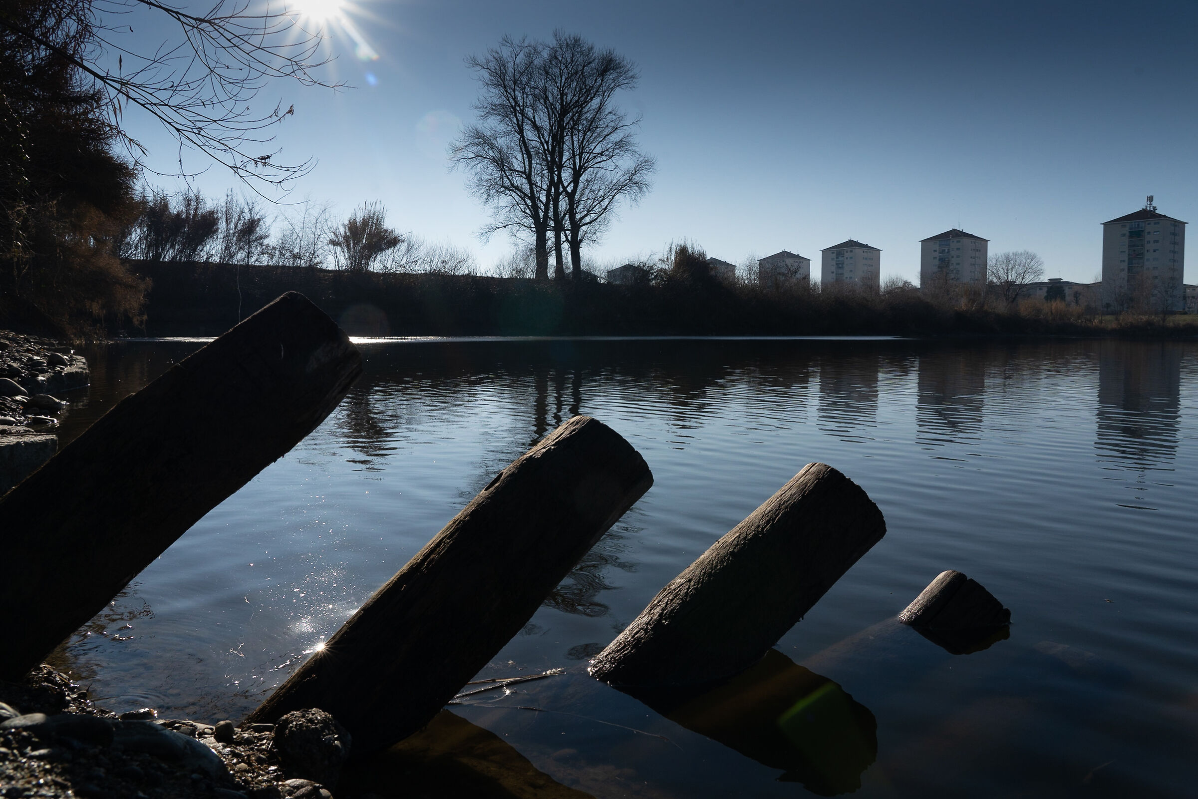 Inner city sea