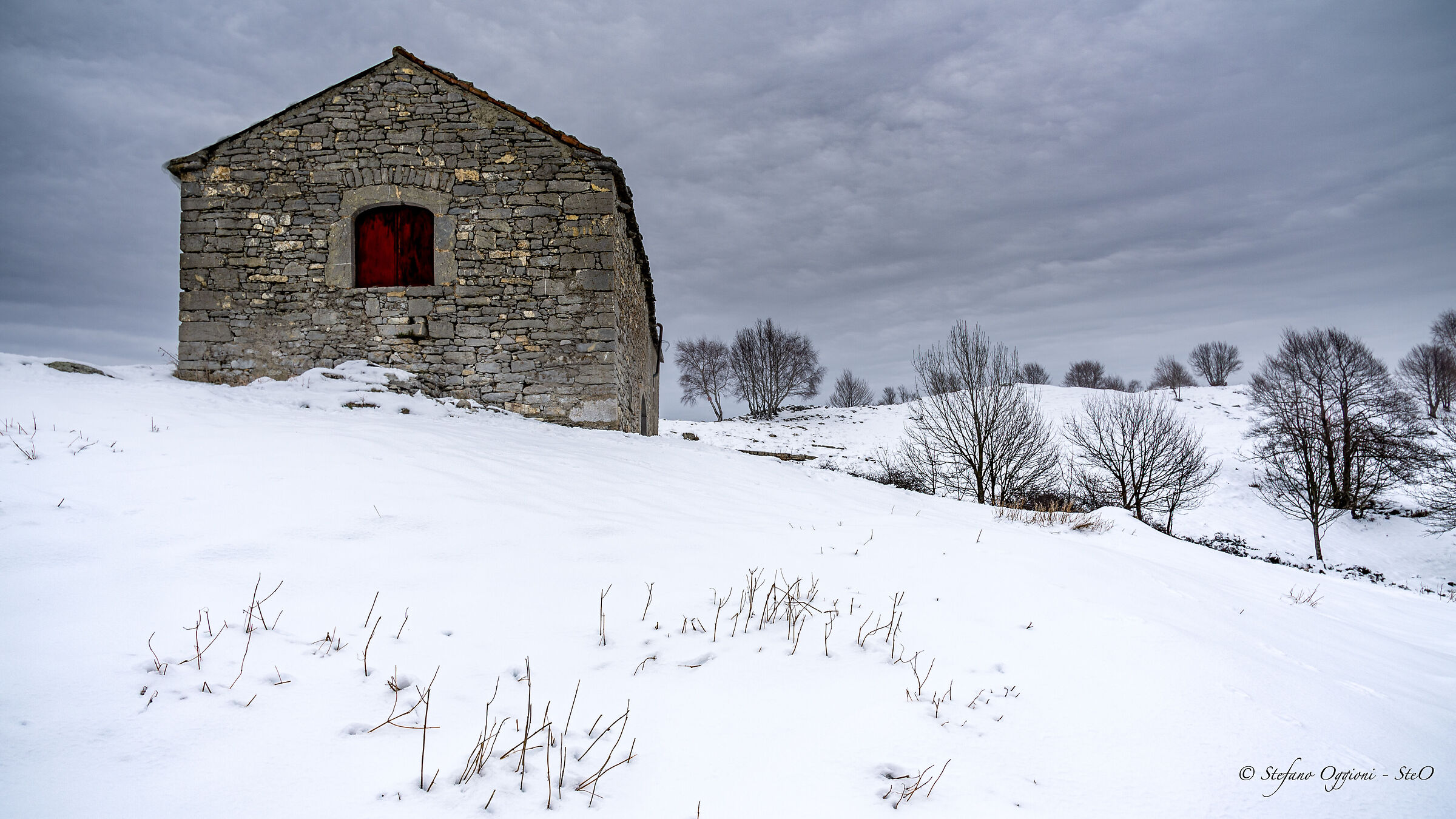 Edifici intono al monte Linzone