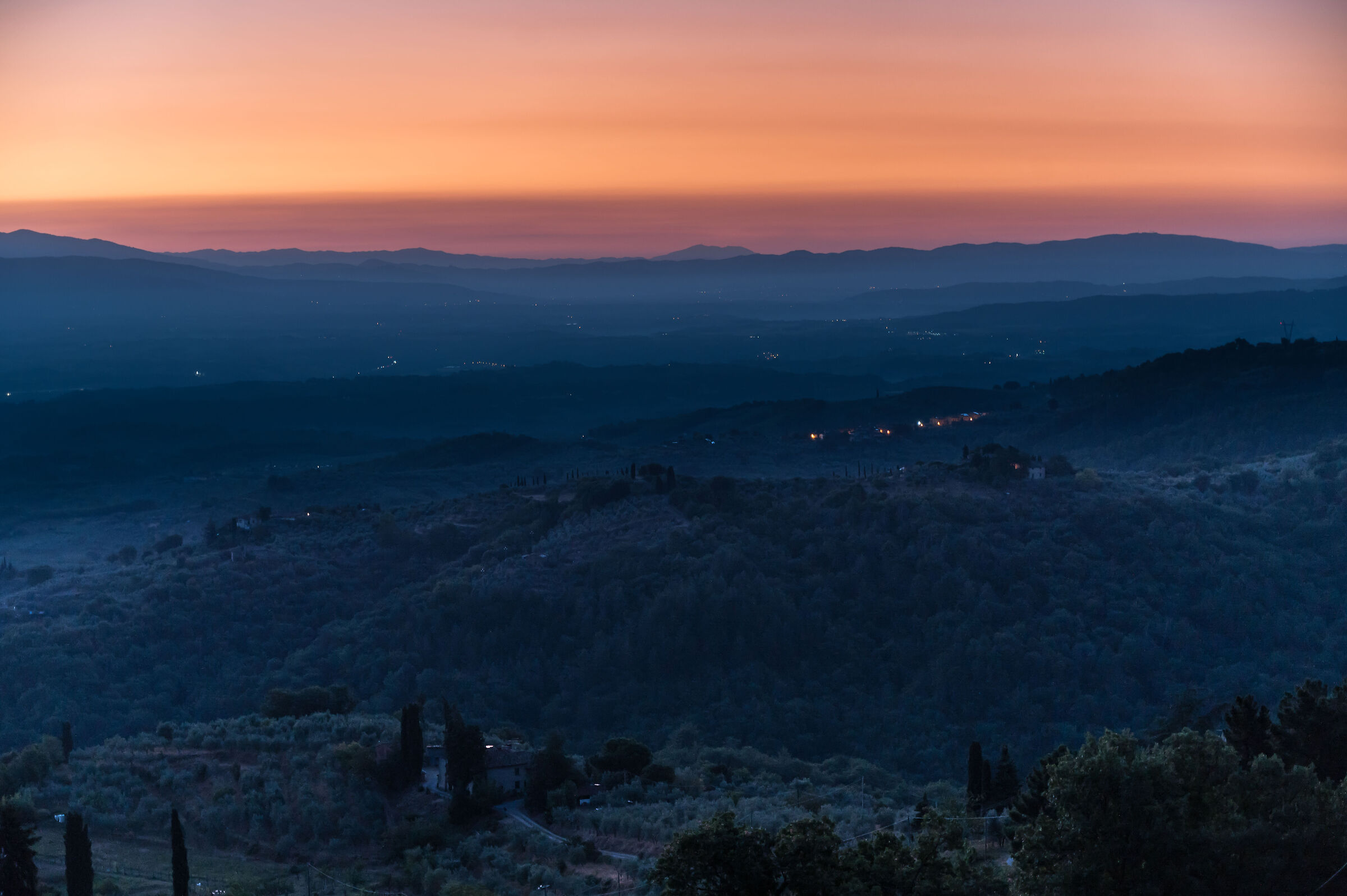 Tuscan sunrise