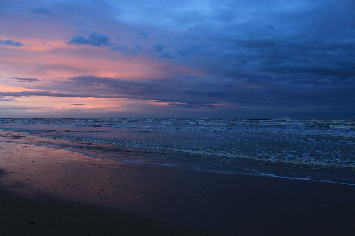 Cesenatico, Tramonto d'Inverno