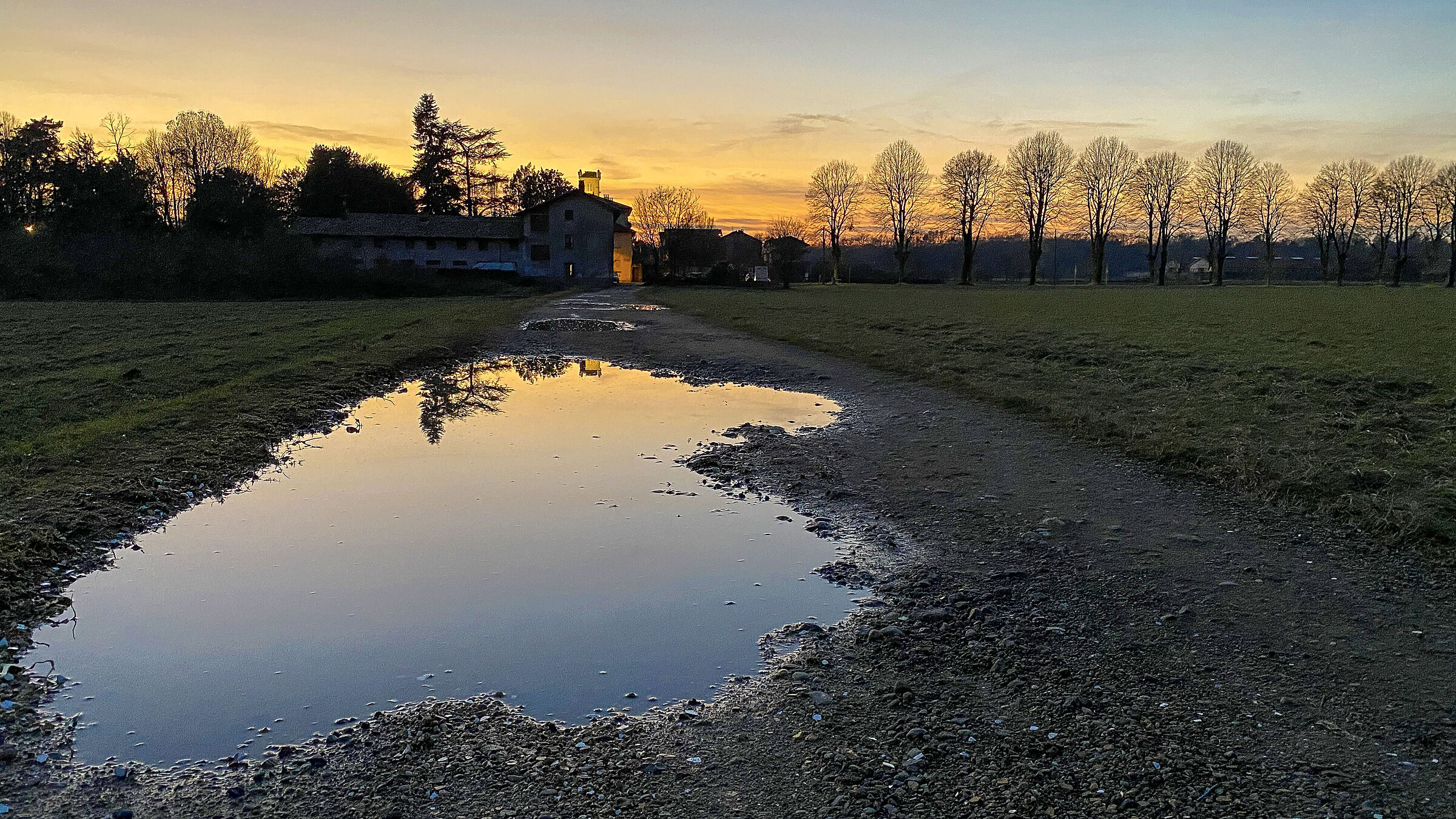 Two steps around the house