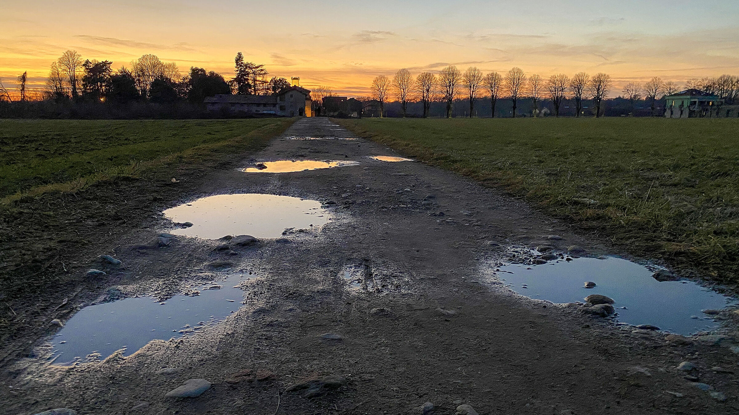 Two steps around the house