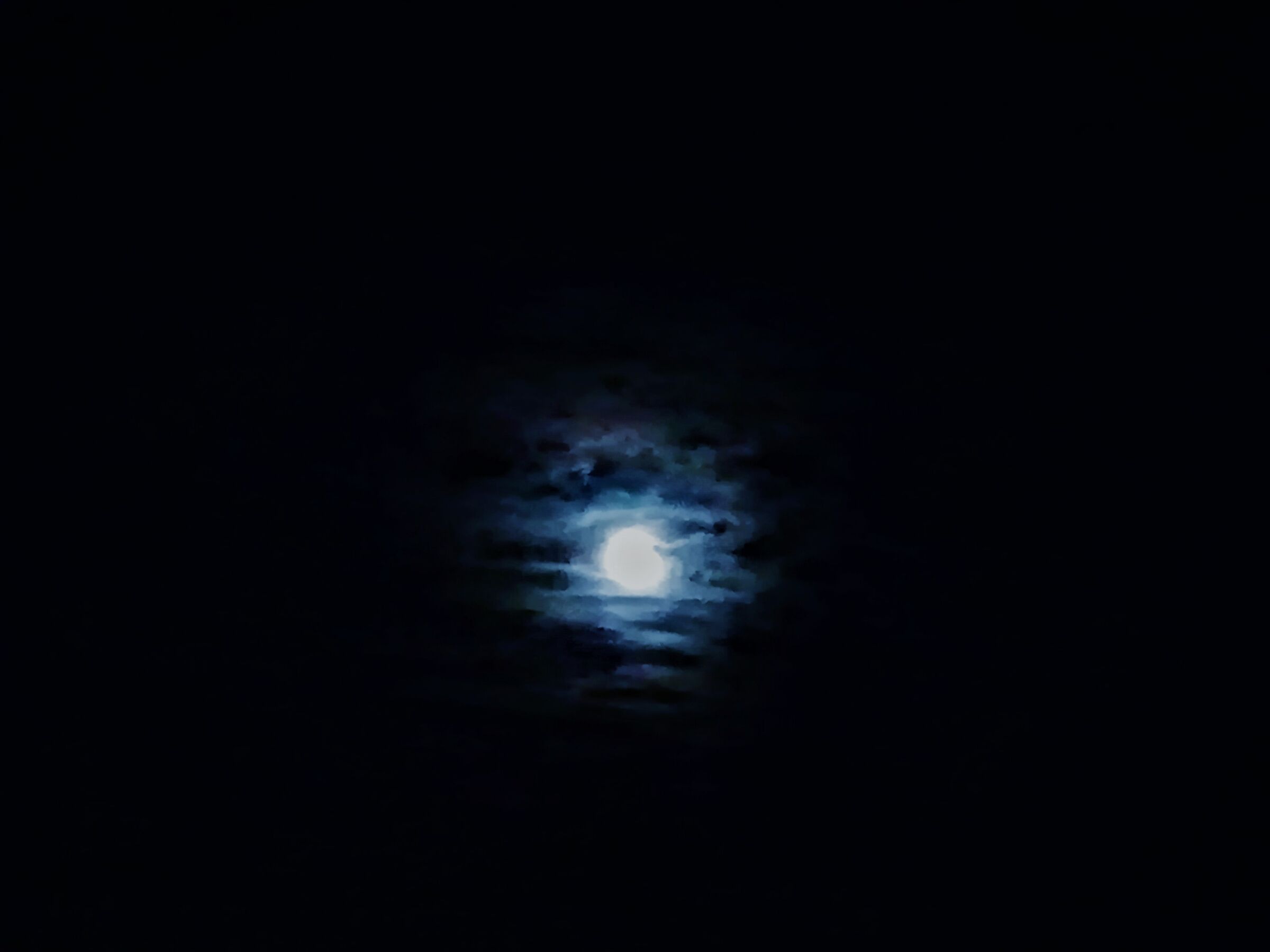 the moon of 31.01.2021