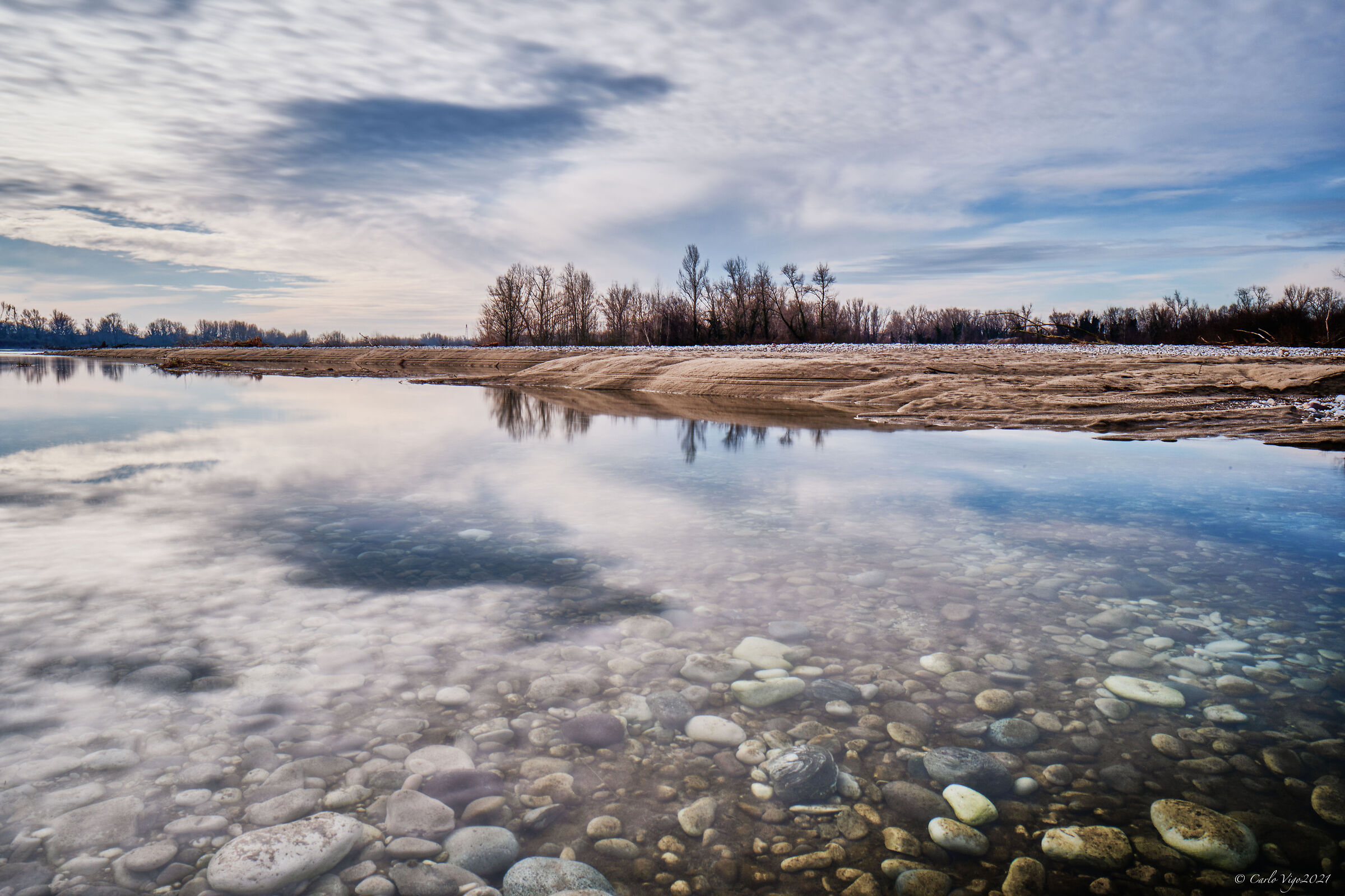 Riflessi sul fiume Brenta