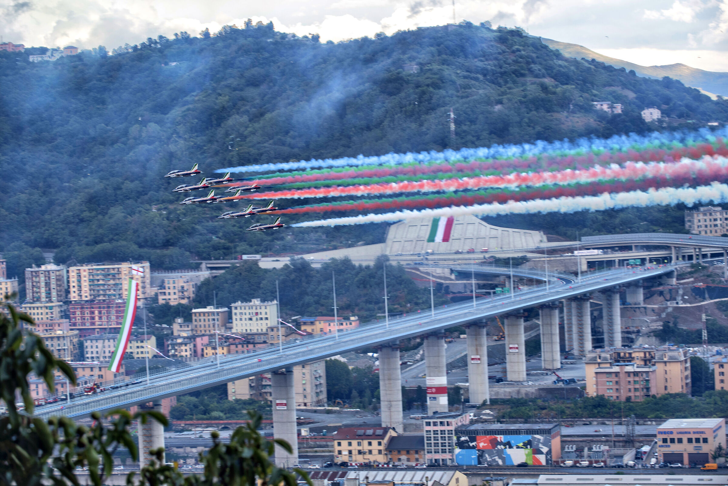 Inauguration of Ponte San Giorgio - Genoa