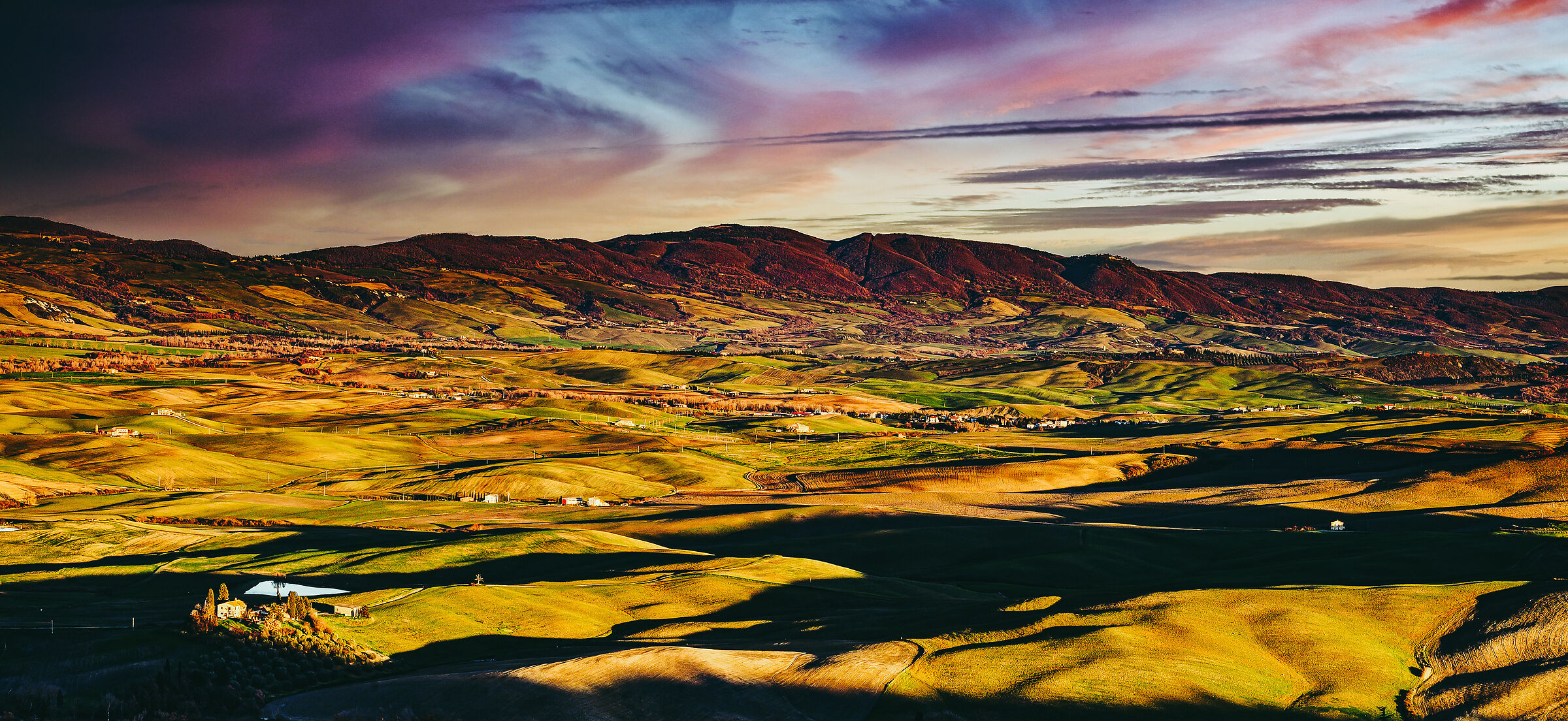 View from Castiglion d'Orcia