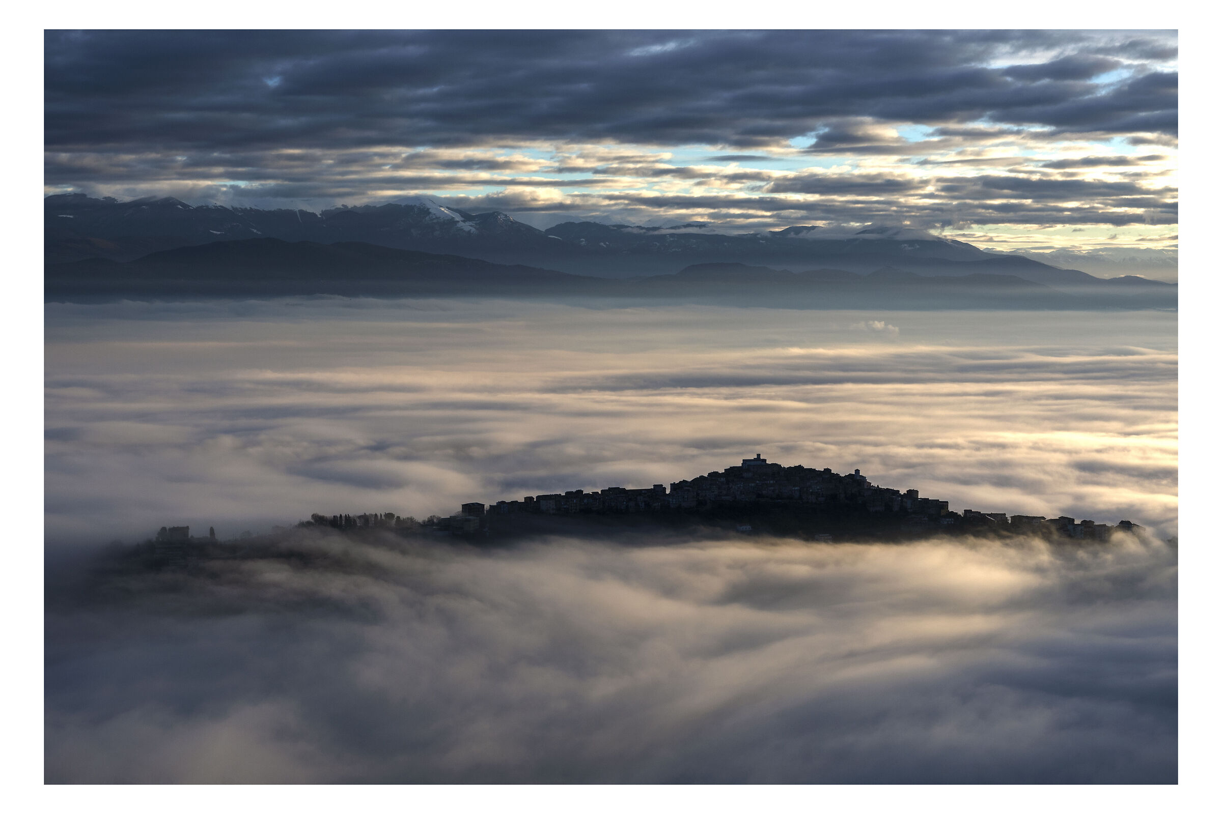 Gavignano(Rm) at sunrise