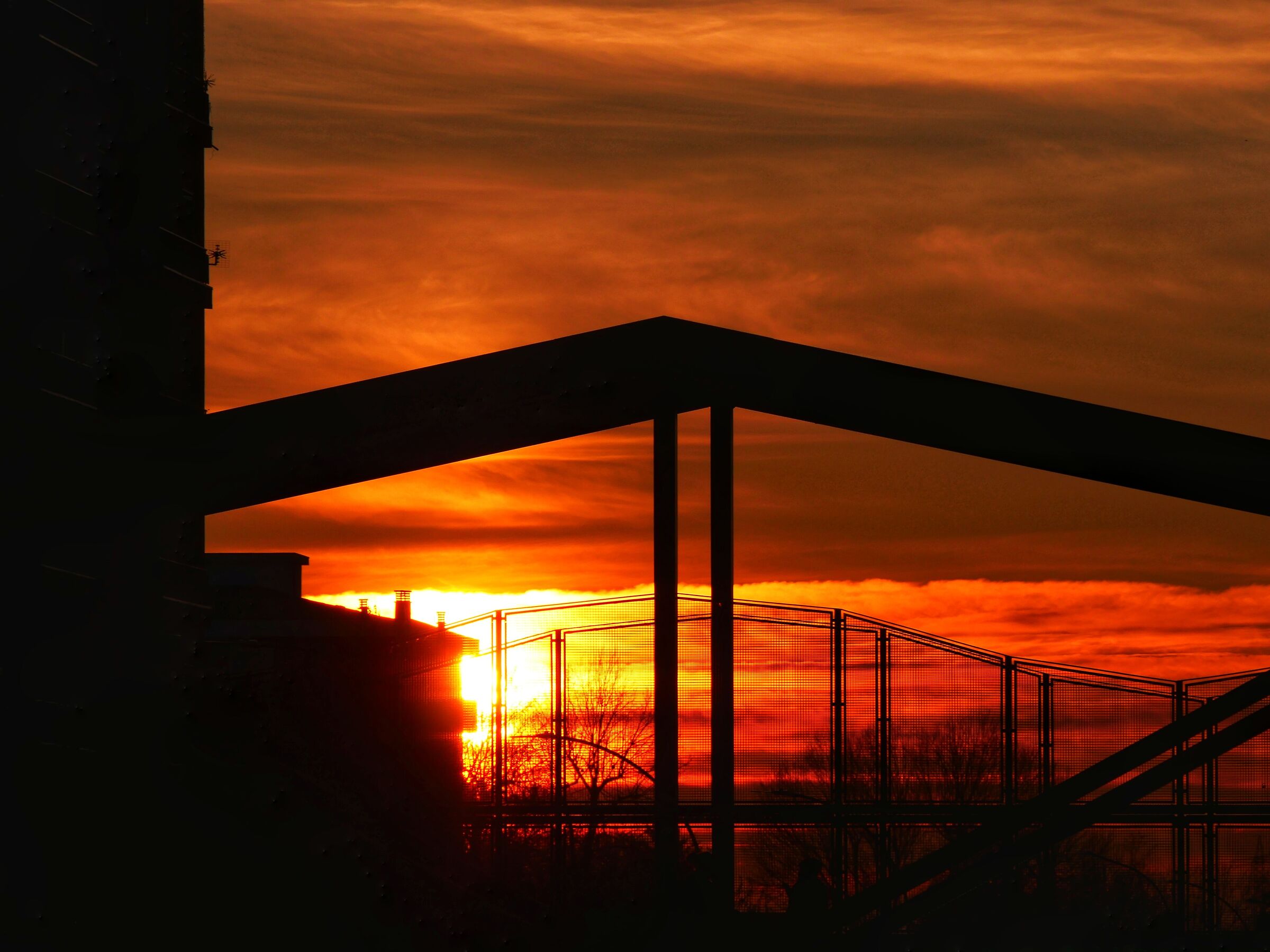 Tramonto ai tempi del Covid