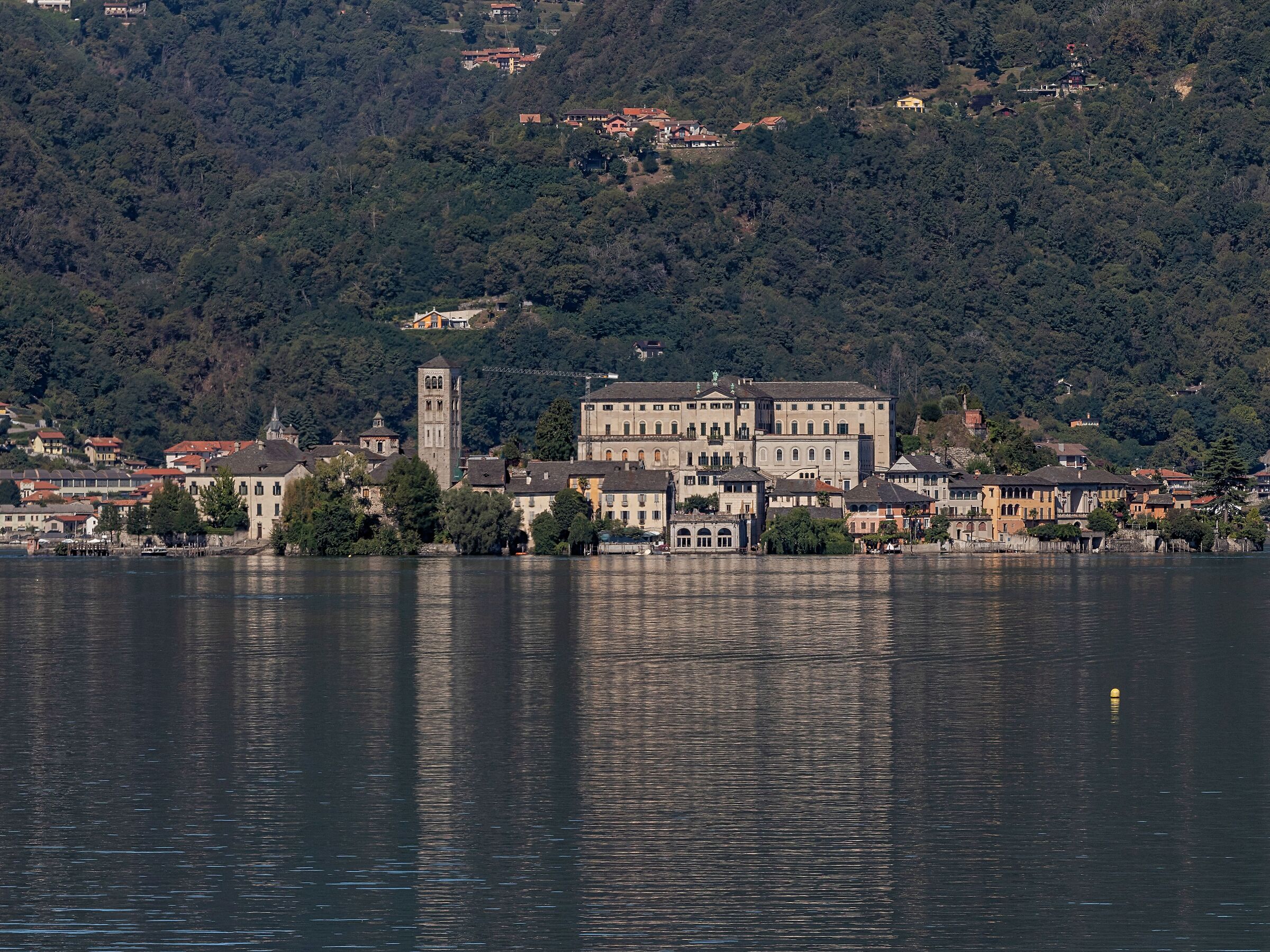 San Giulio island unique of Lake Orta 1/09/2020