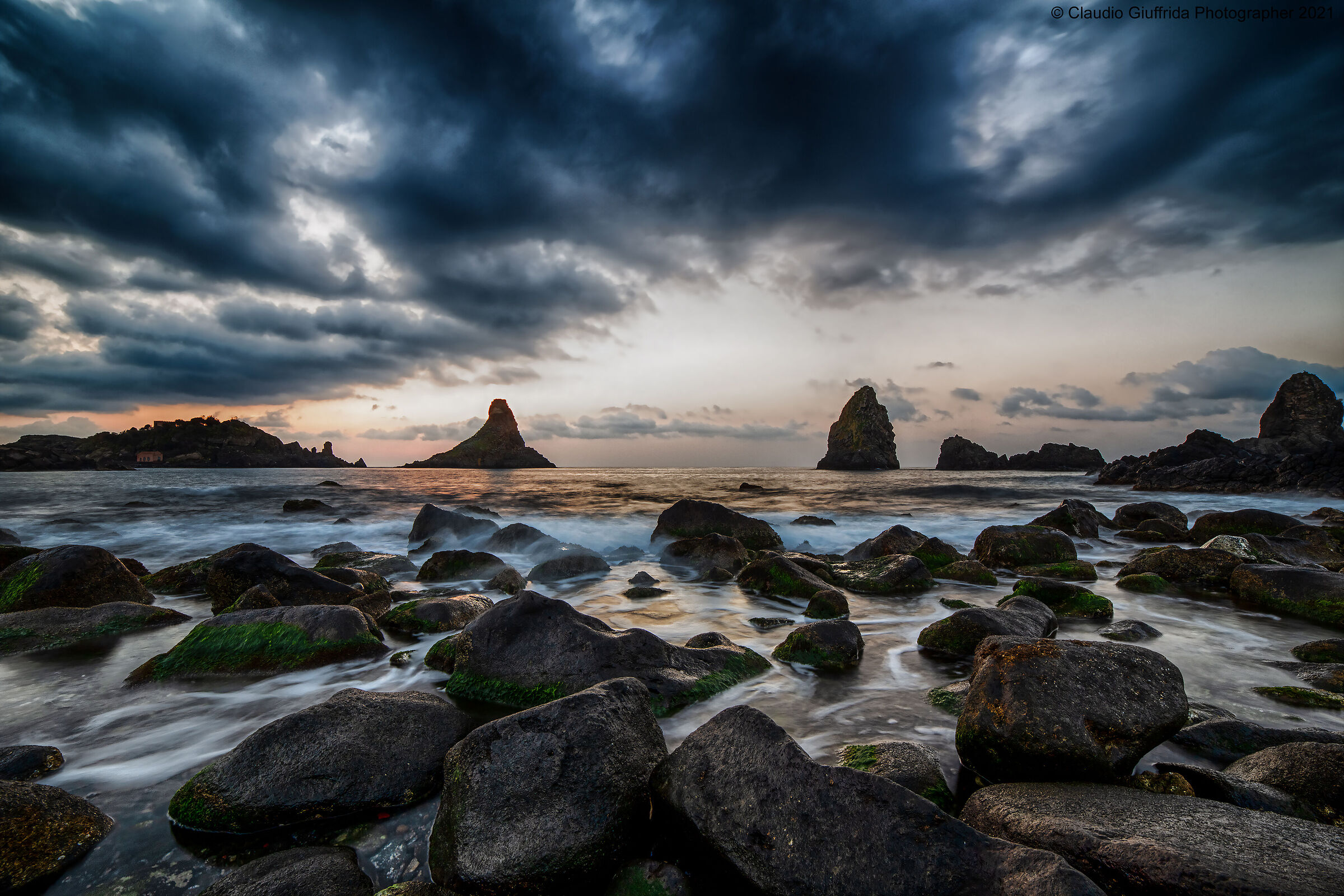 Faraglioni of Acitrezza