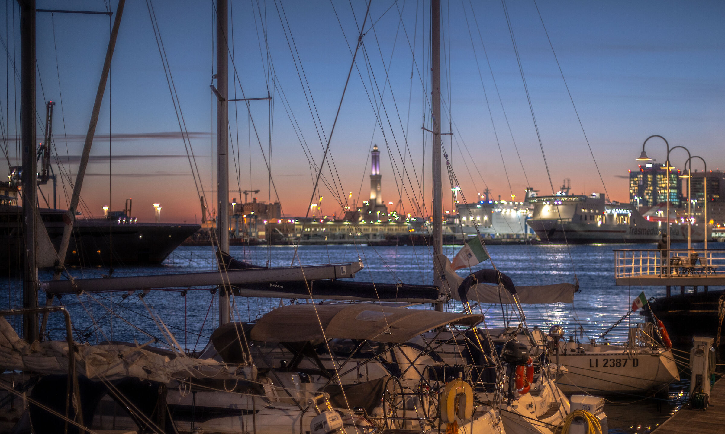 Una tranquilla serata a Genova
