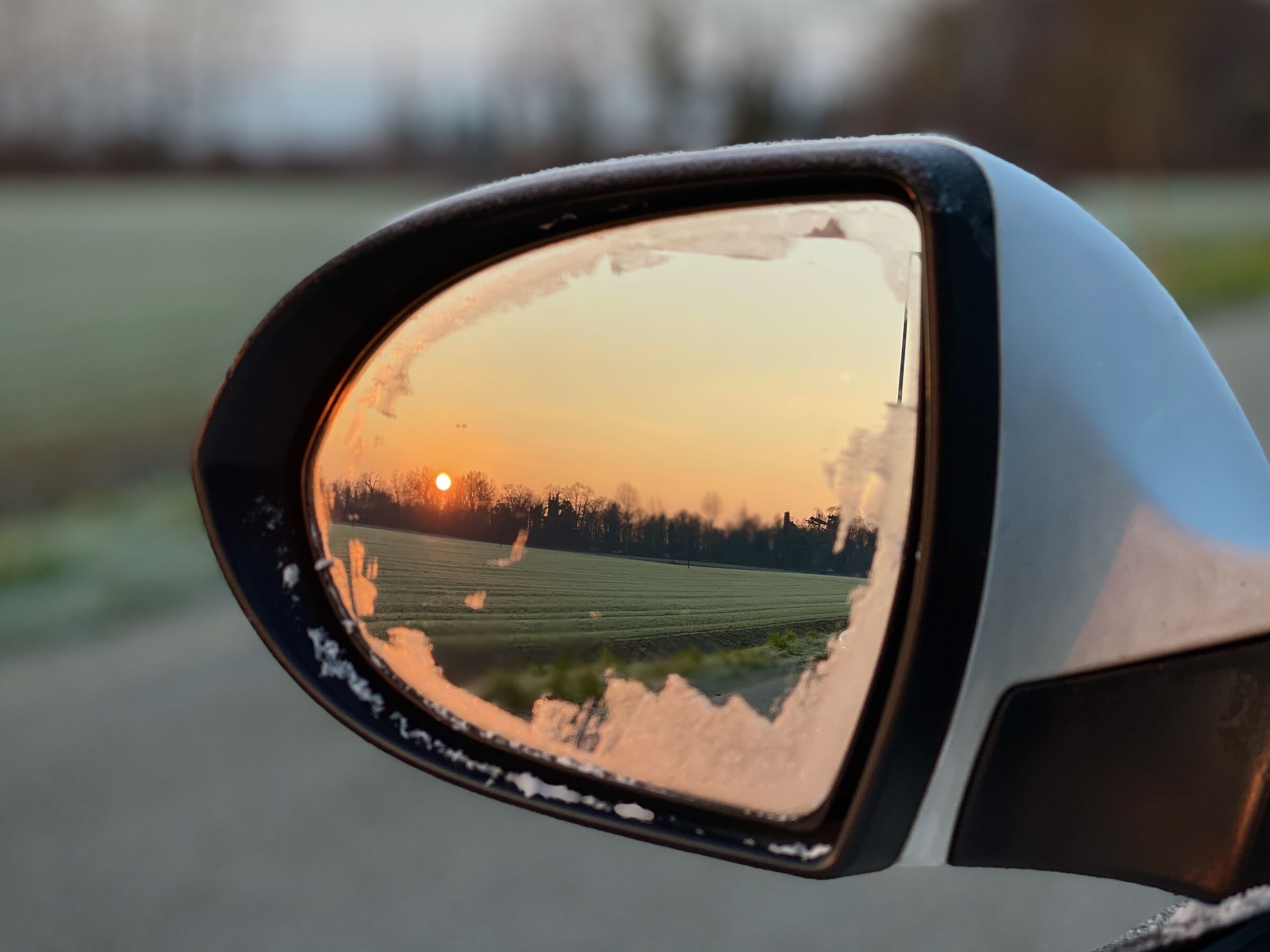 Sunrise in the Mirror