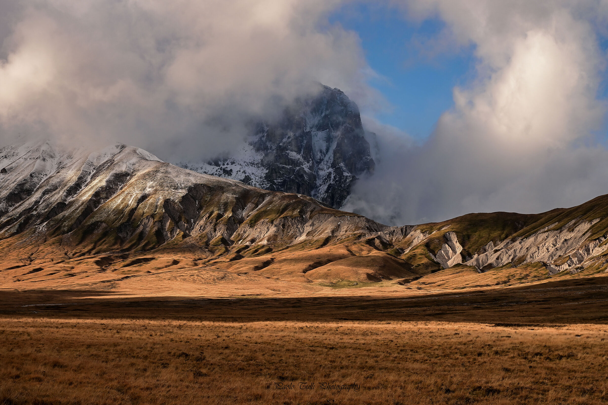 Verso sera a Campo Imperatore...