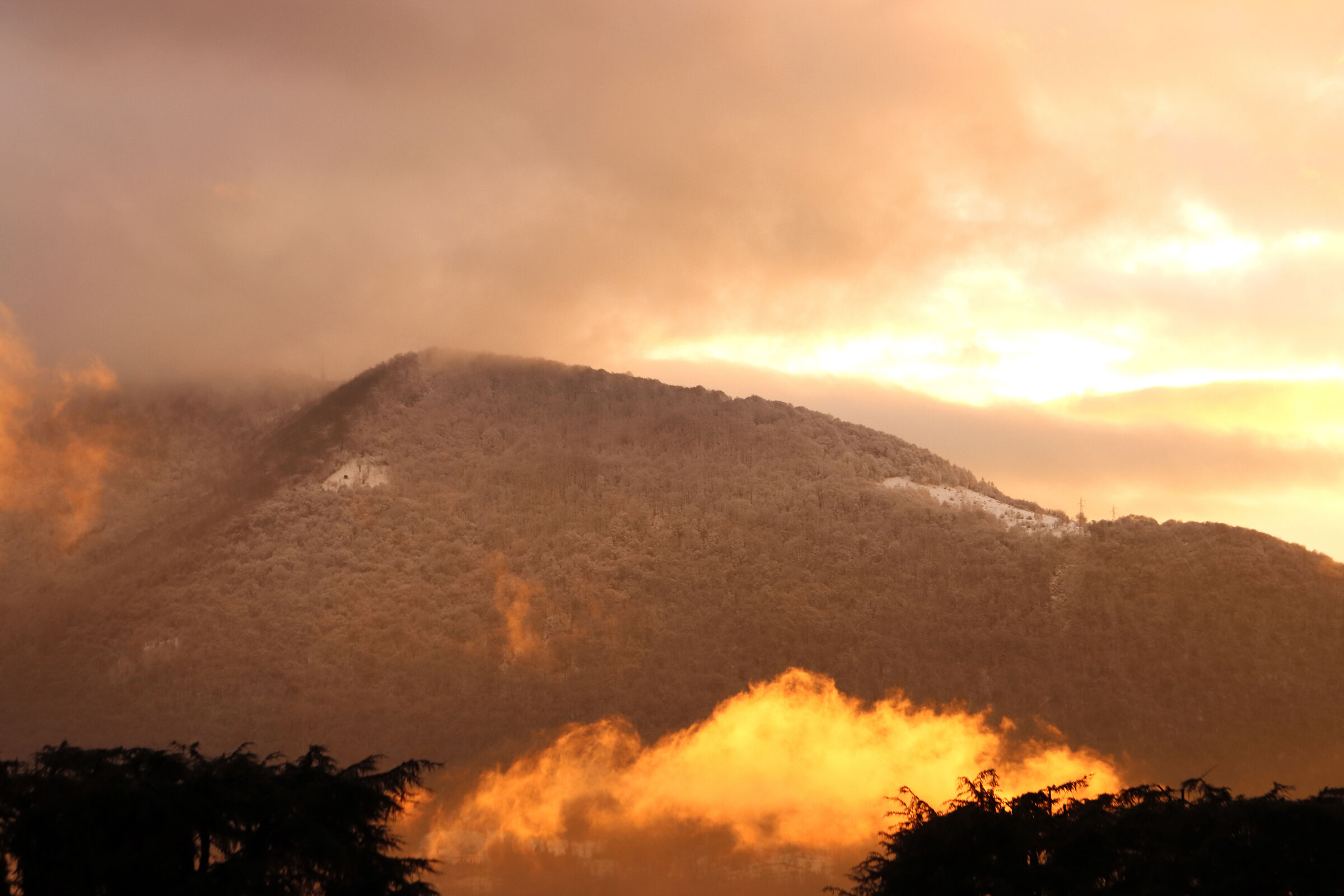 una sera dal mio terrazzo