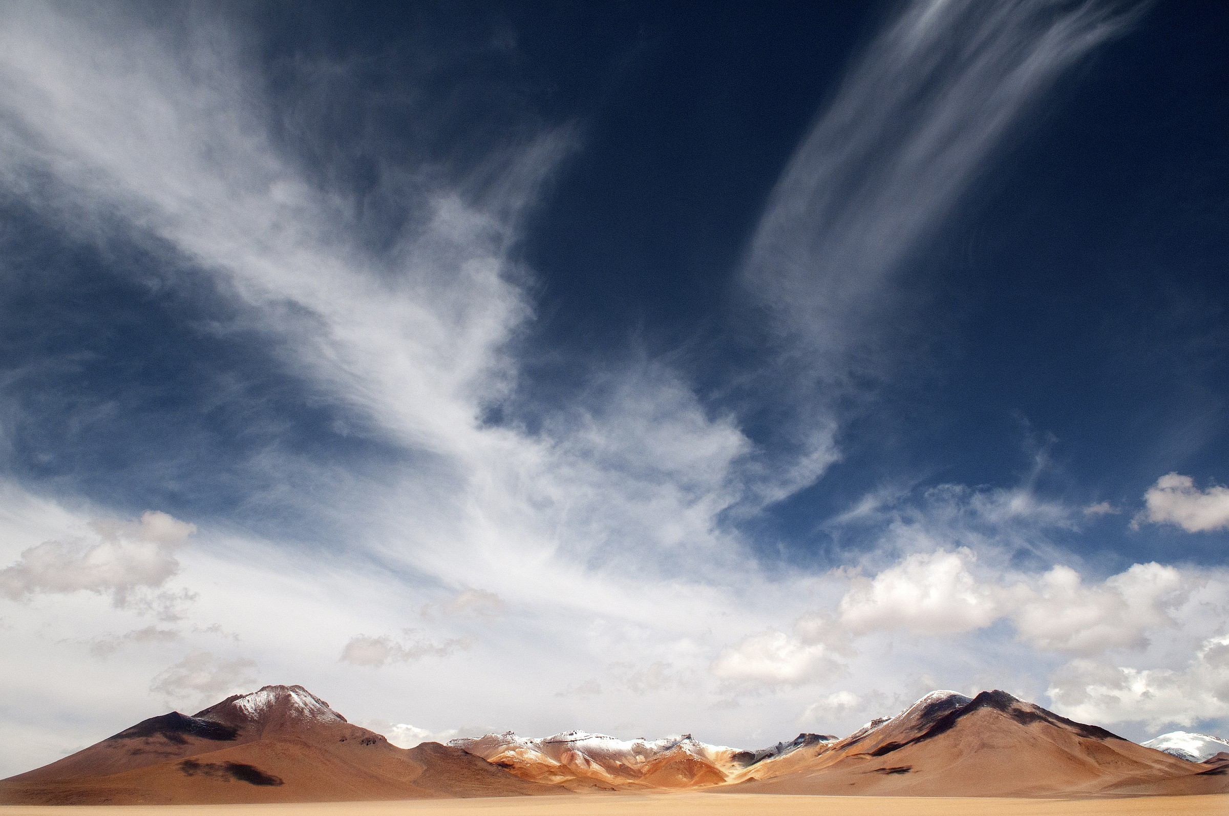 The skies of Bolivia