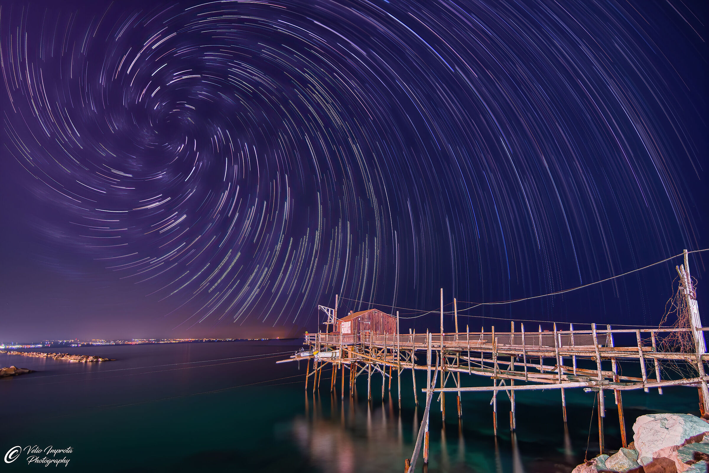 Star Vortex on the Trabocco
