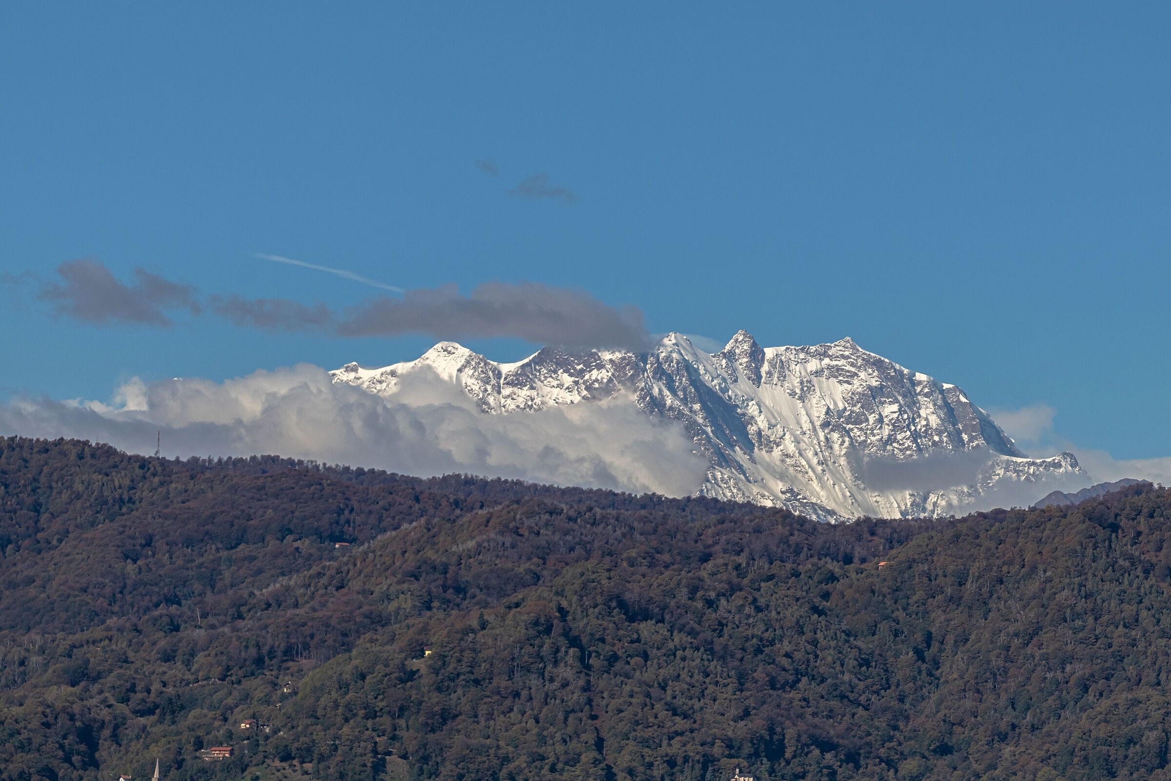 Monte Rosa dal Monte Mottarone 11/10/2020