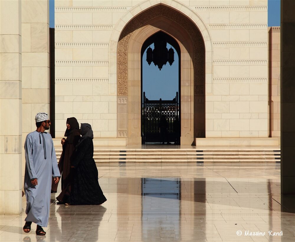 La Grand Mosque di Muscat, Oman