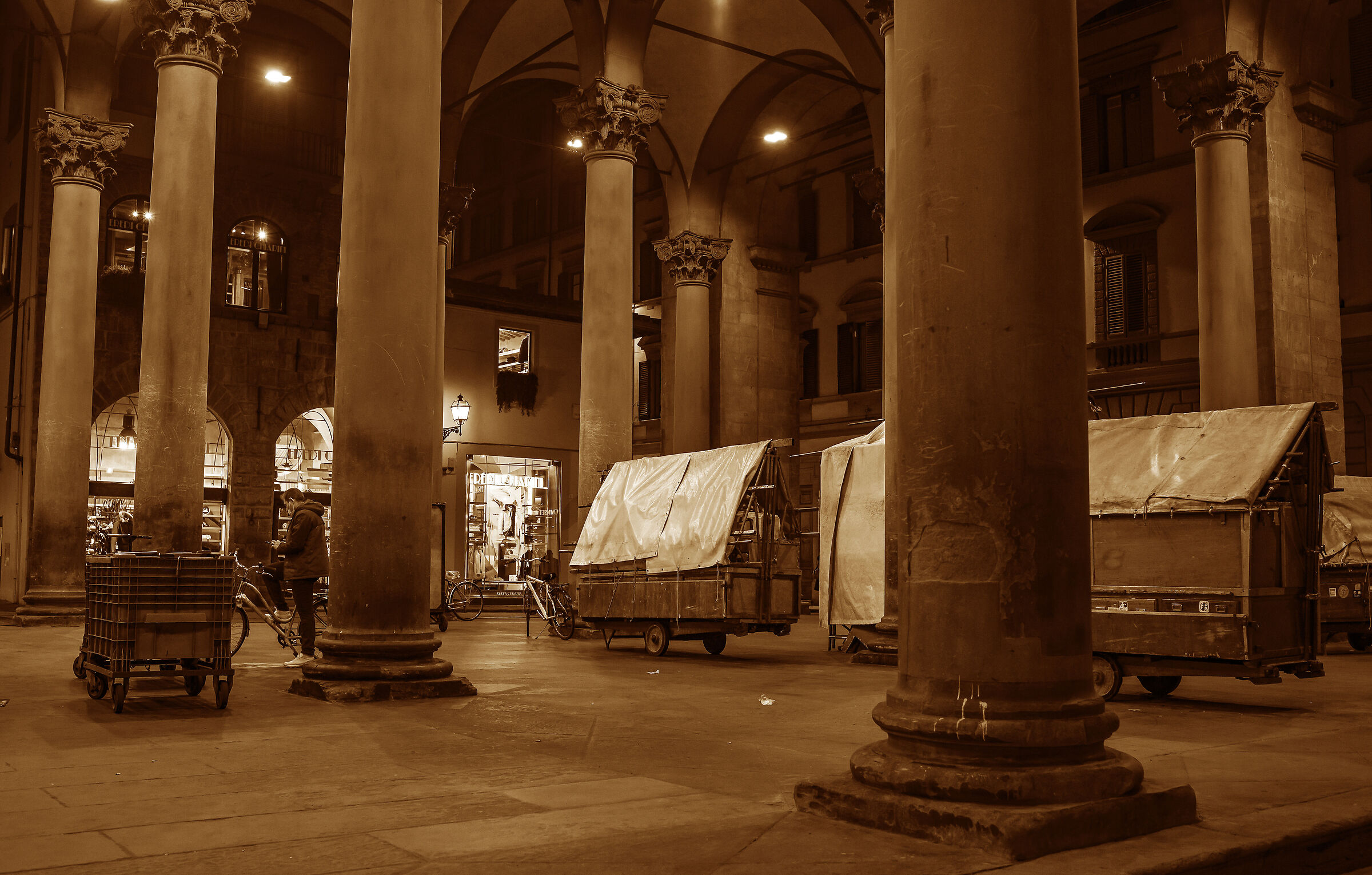 Mercato del Porcellino, o ciò che ne resta