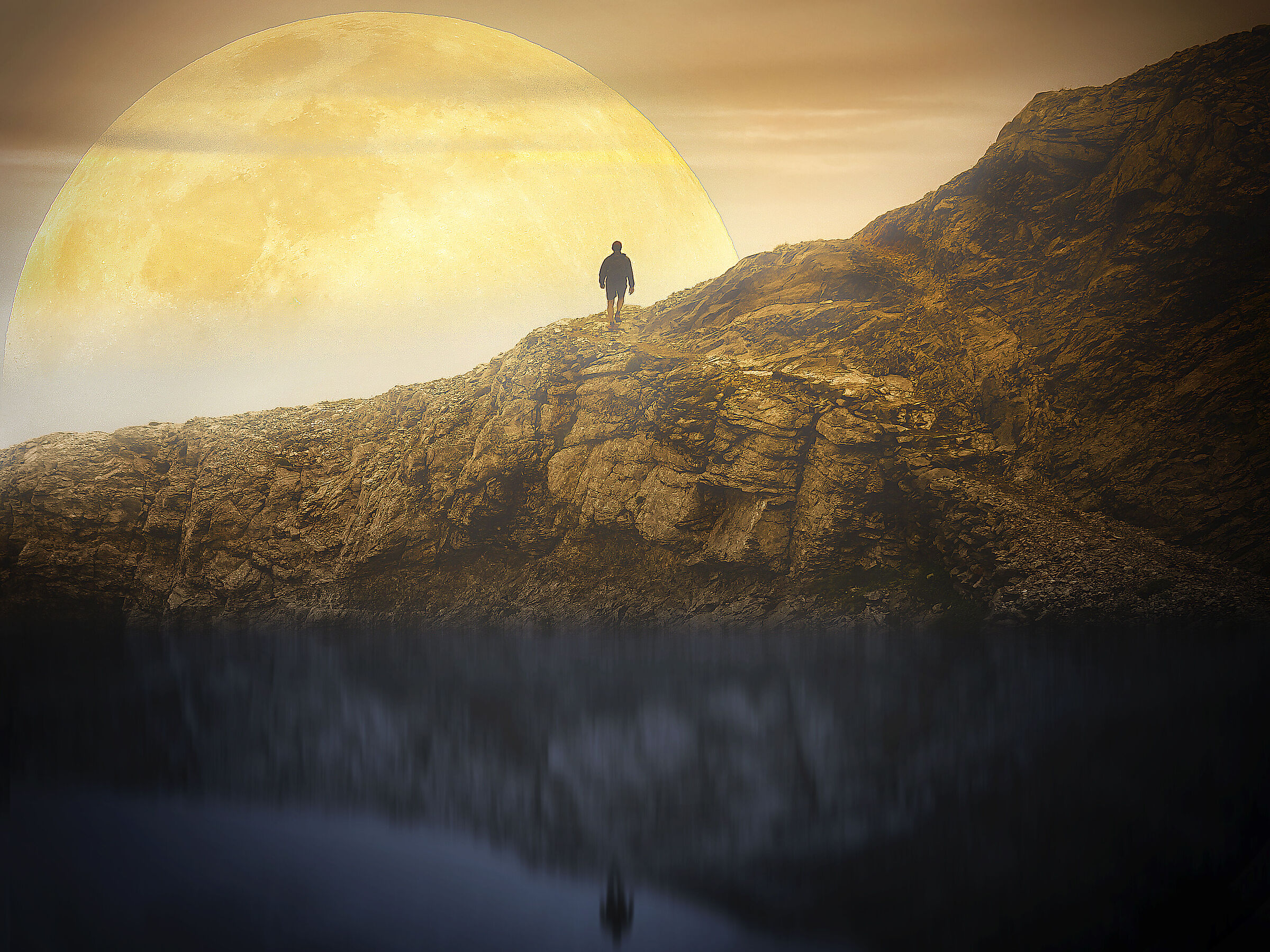 "... e poi ho visto la luna ..."