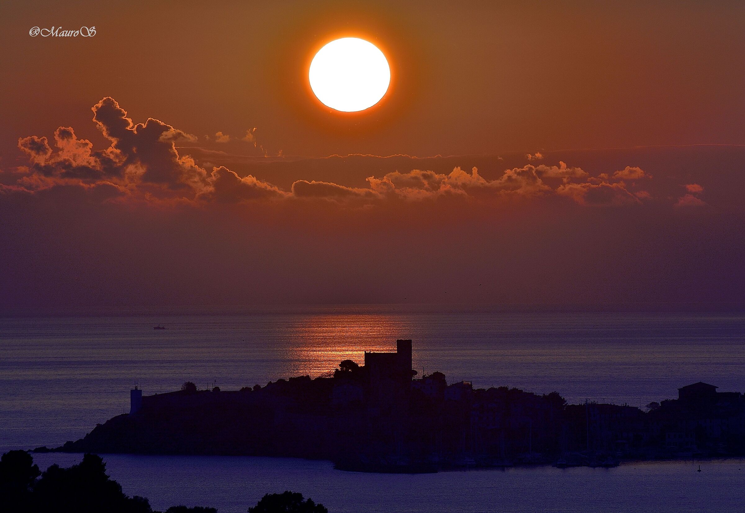 al tramonto