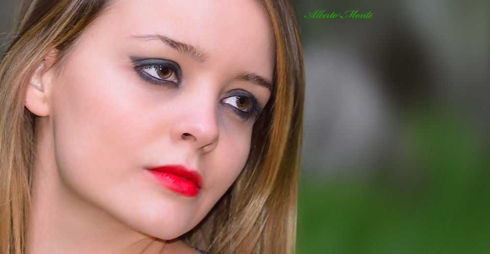 la tristezza negli occhi...