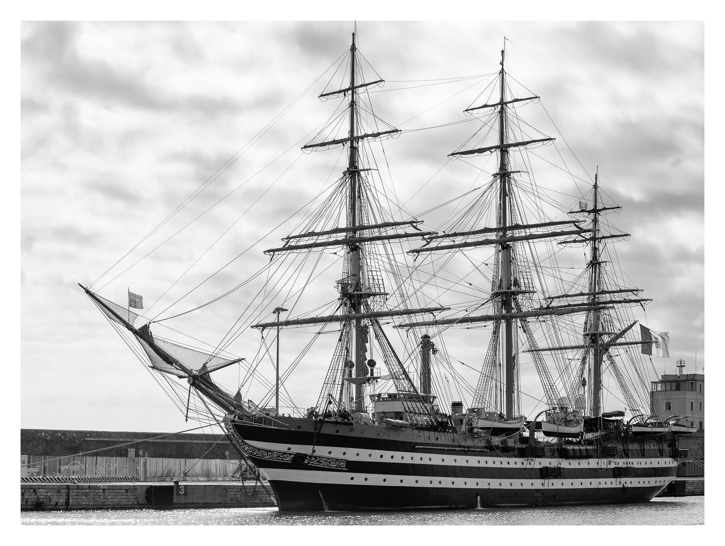 Amerigo Vespucci in b/n