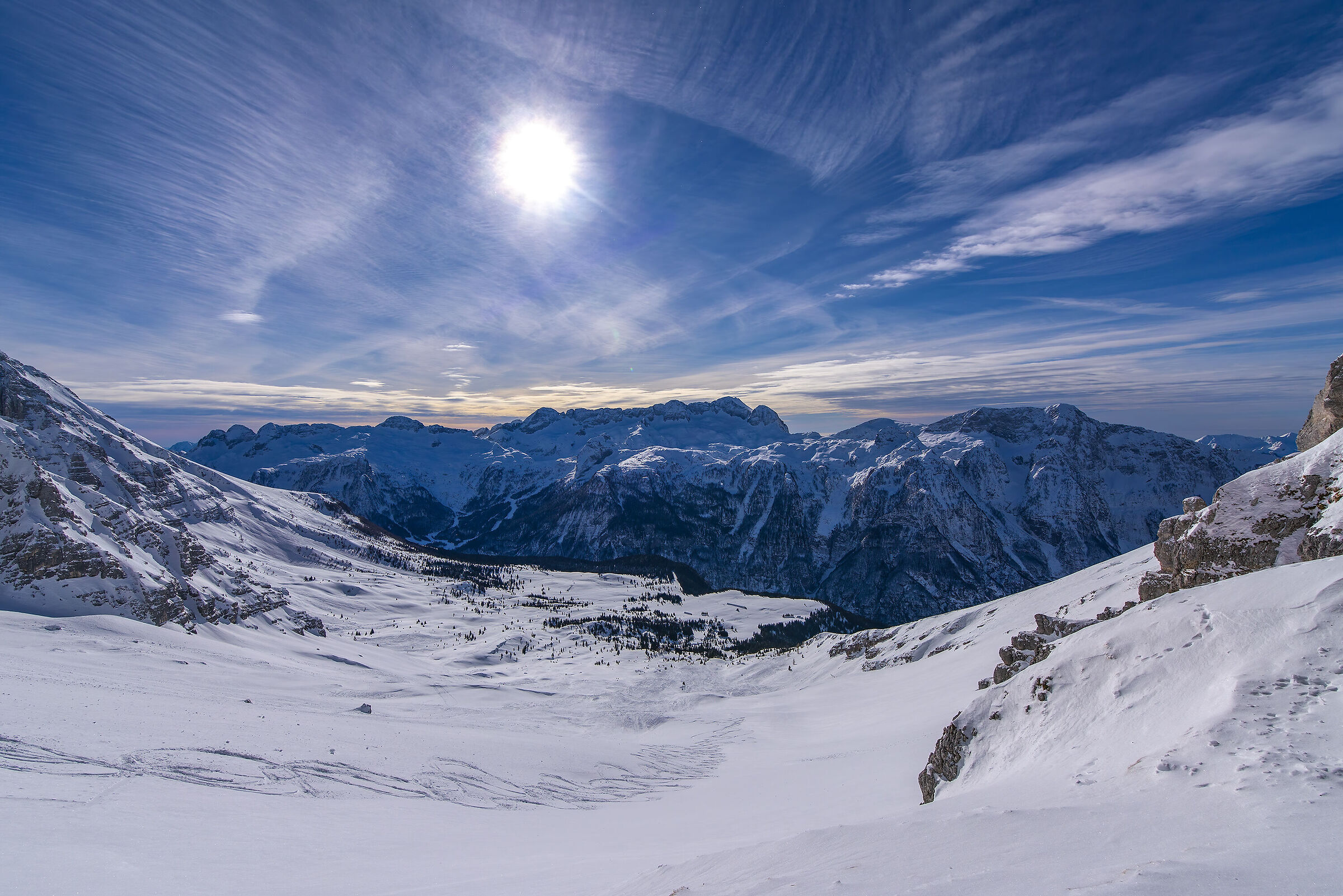 Canin group from Montasio alpi Giulie