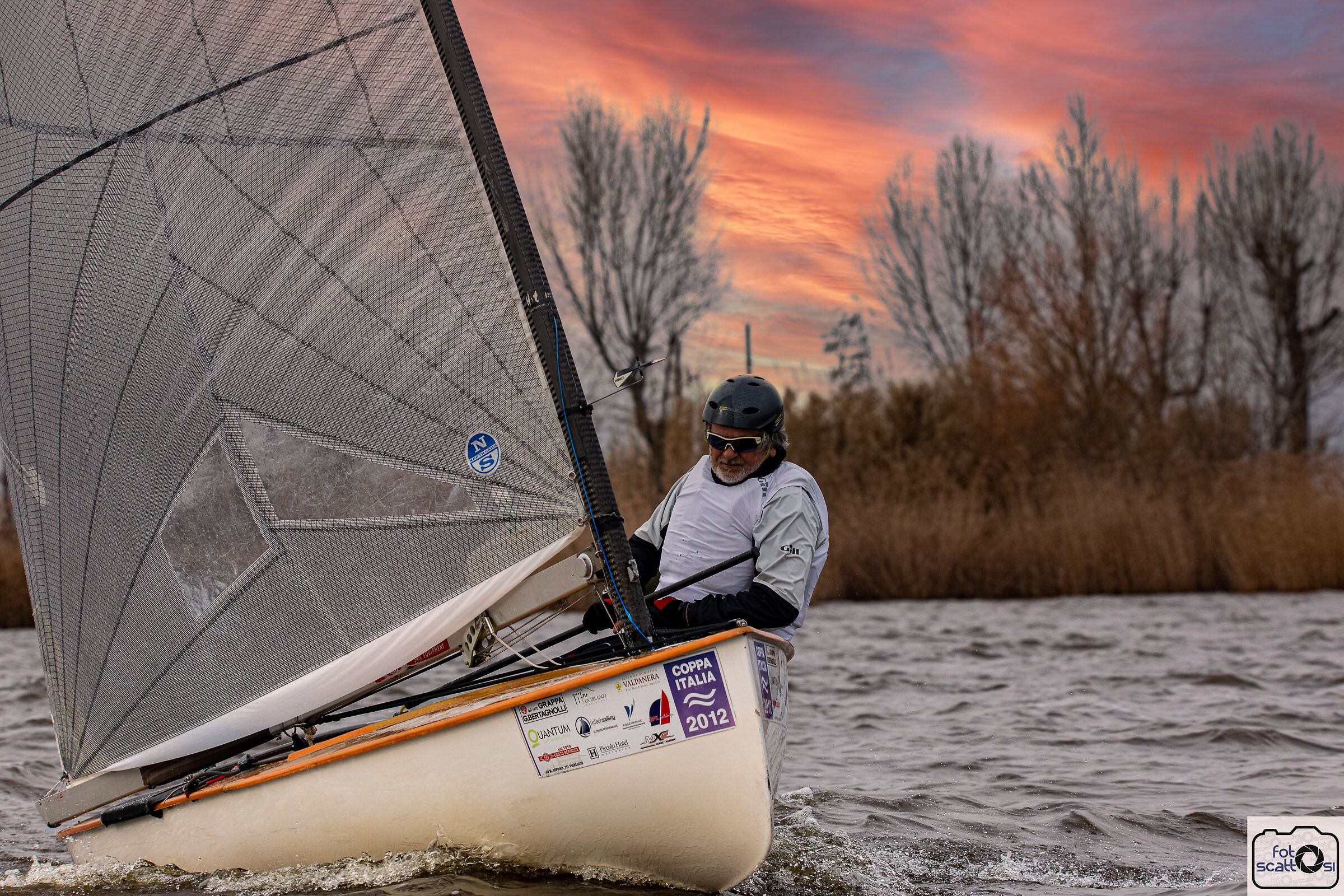 Sailing on the lake