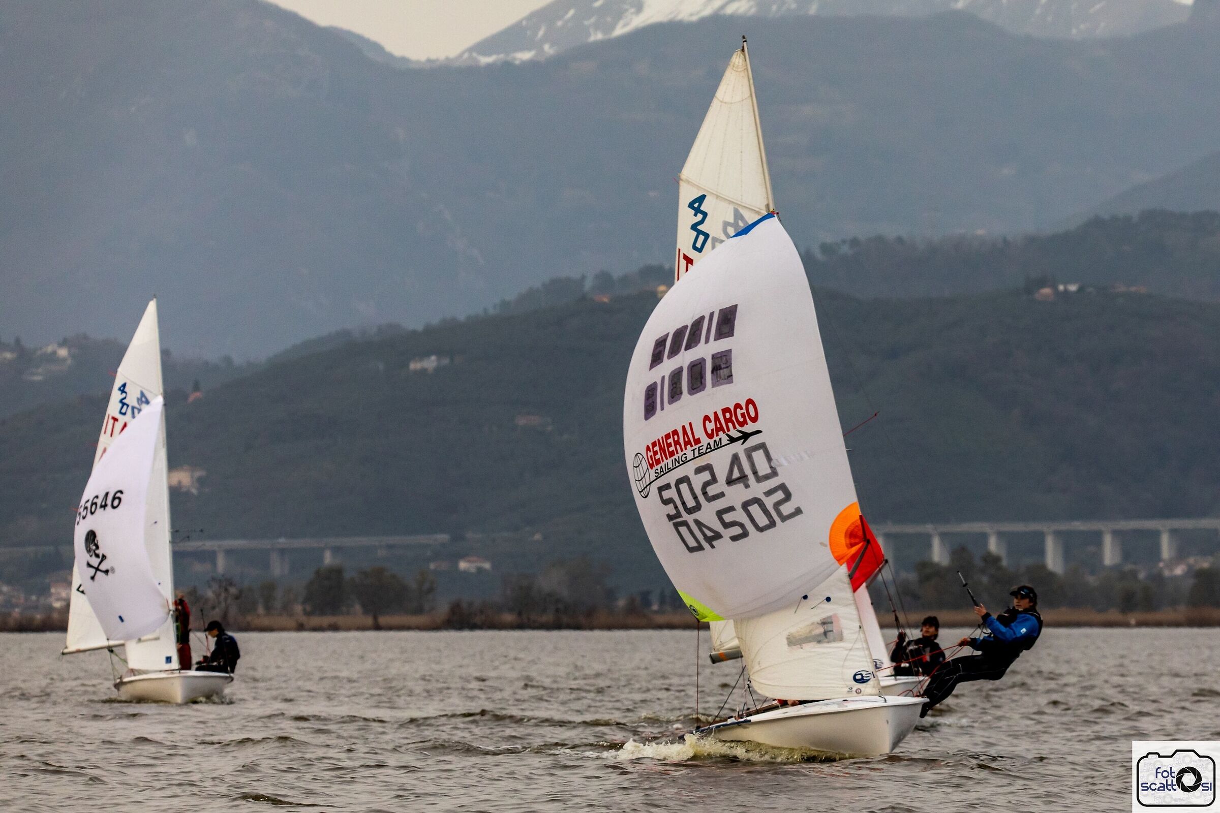 Vela sul Lago Classe 420 - giovani leve