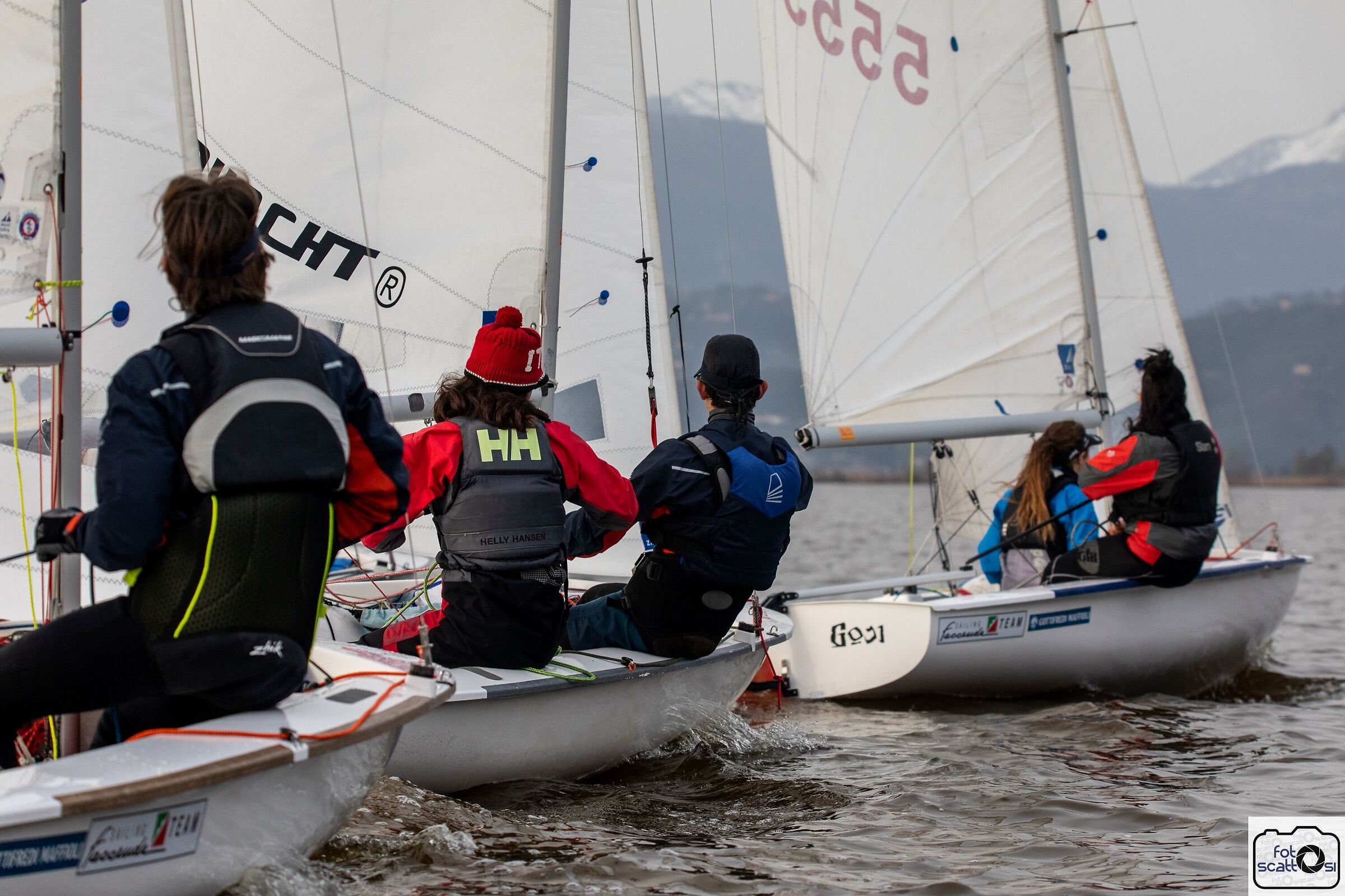 Vela sul Lago Classe 420 - giovani leve