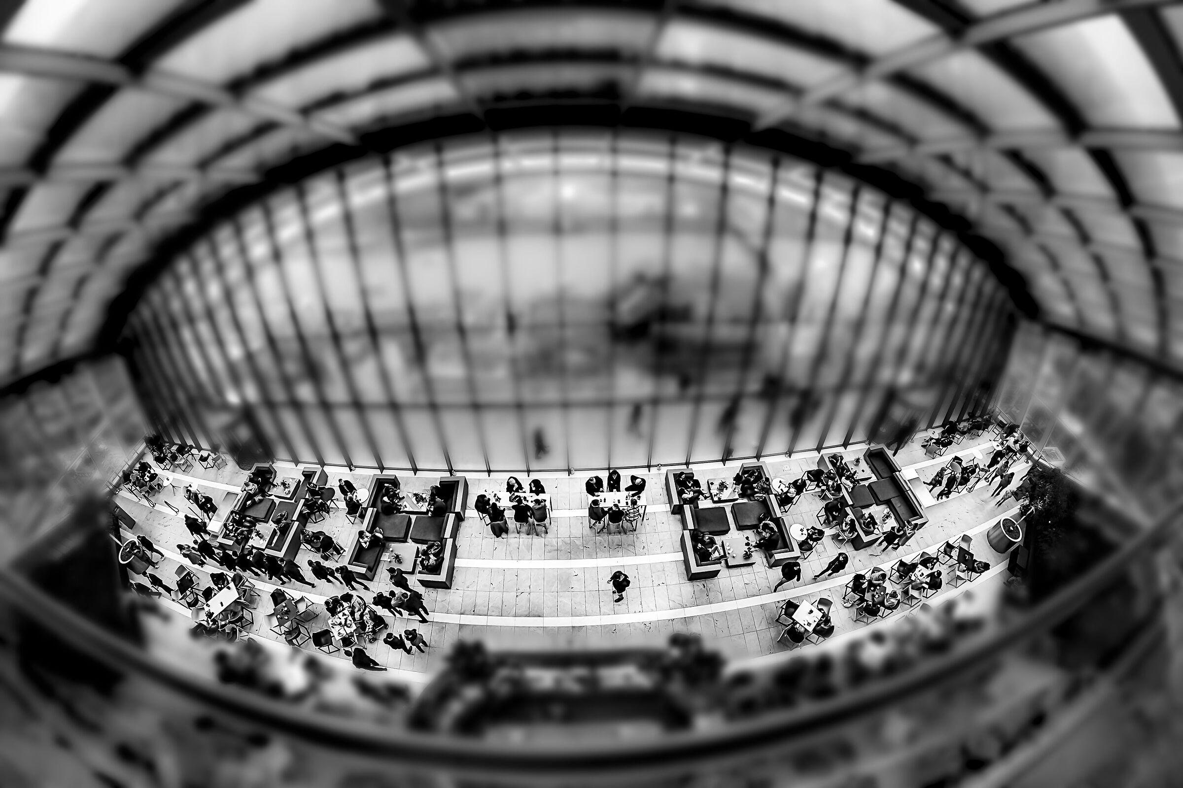 Sky Garden Tilt shift