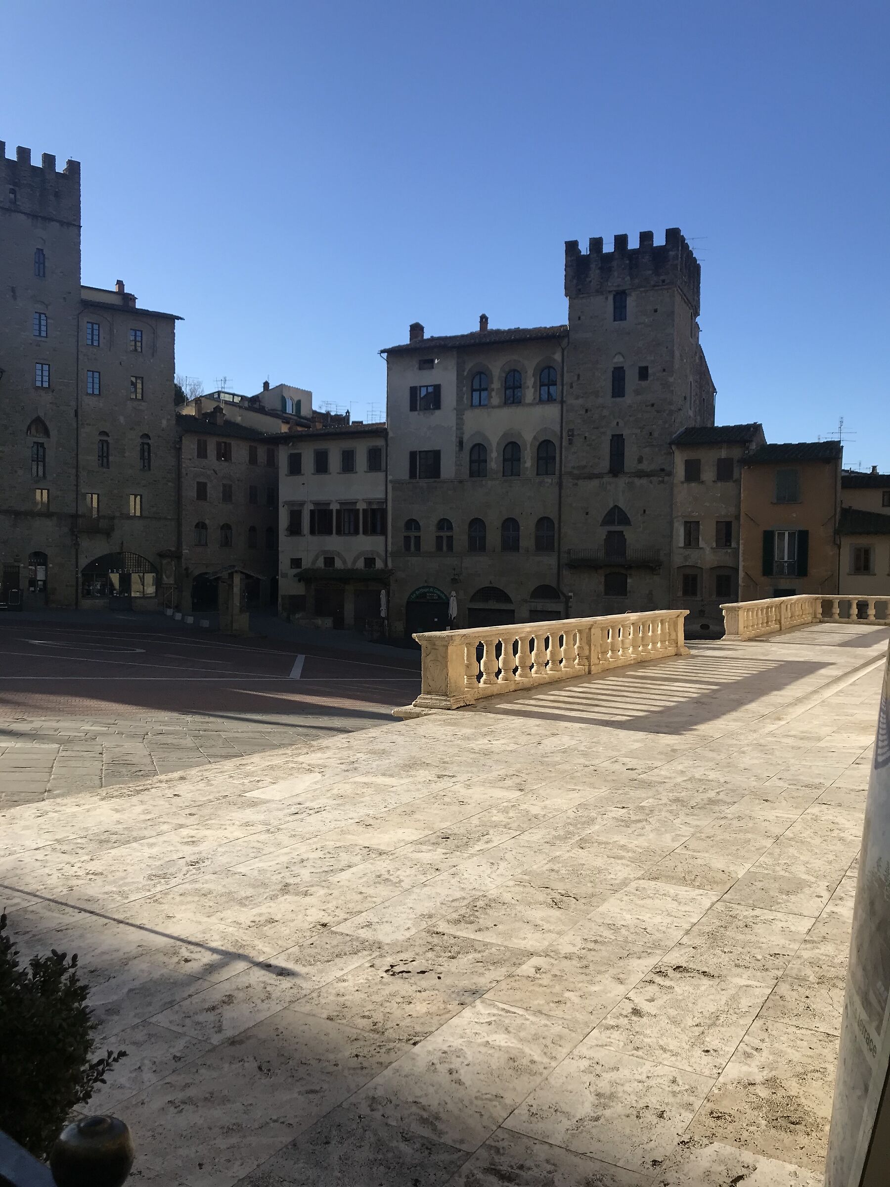piazza Grande in lockdown