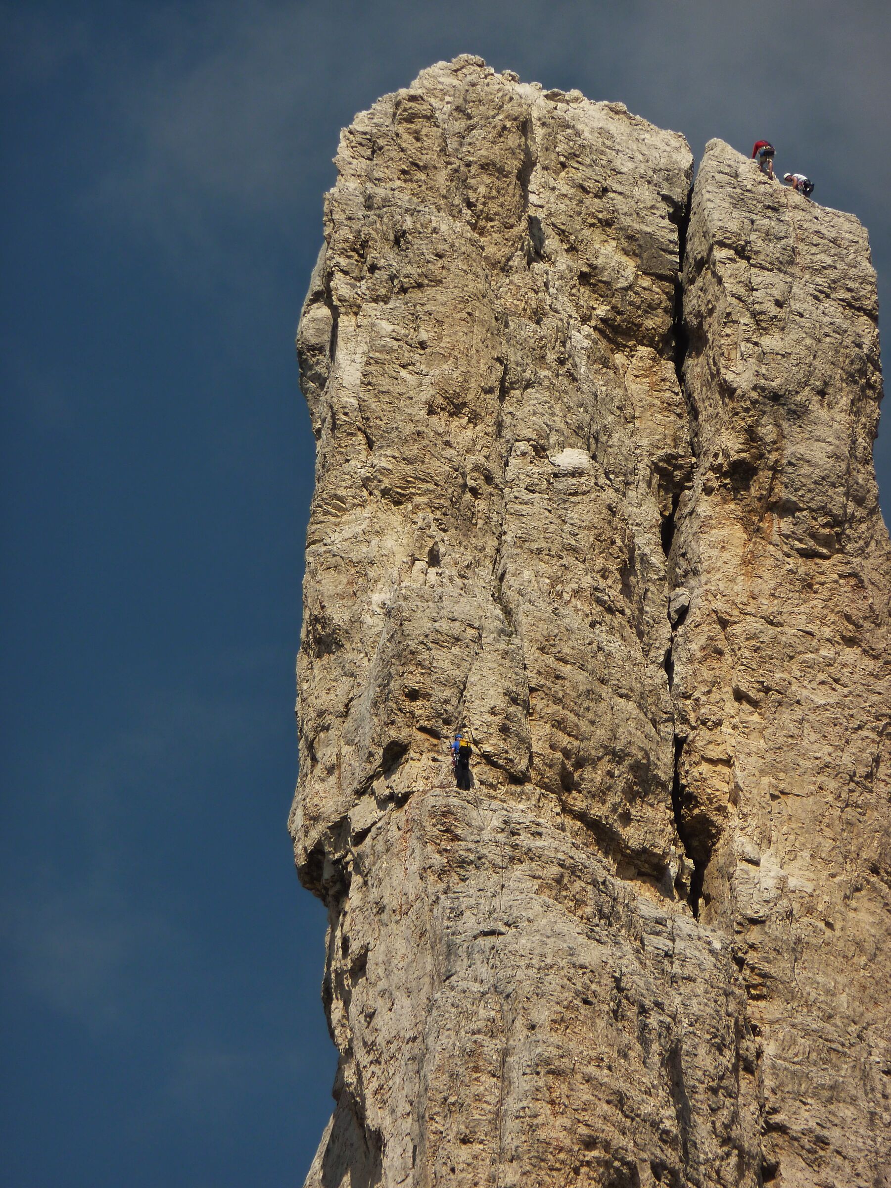 torri del Vajolet , cima spigolo torre Delago