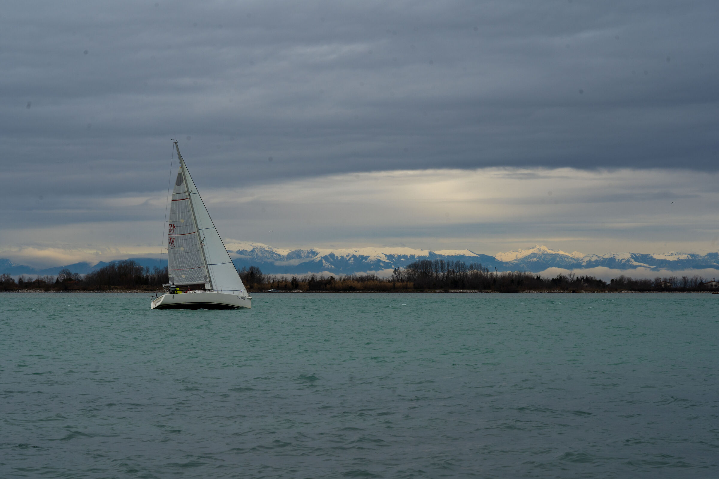 "Stravedamento" in the lagoon