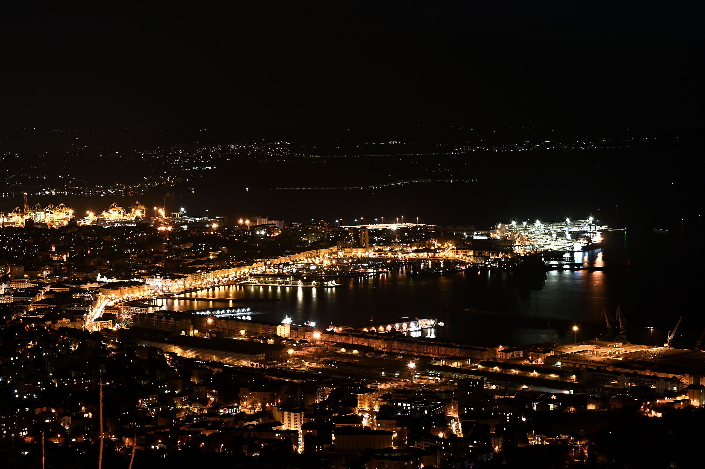 Trieste dall'alto