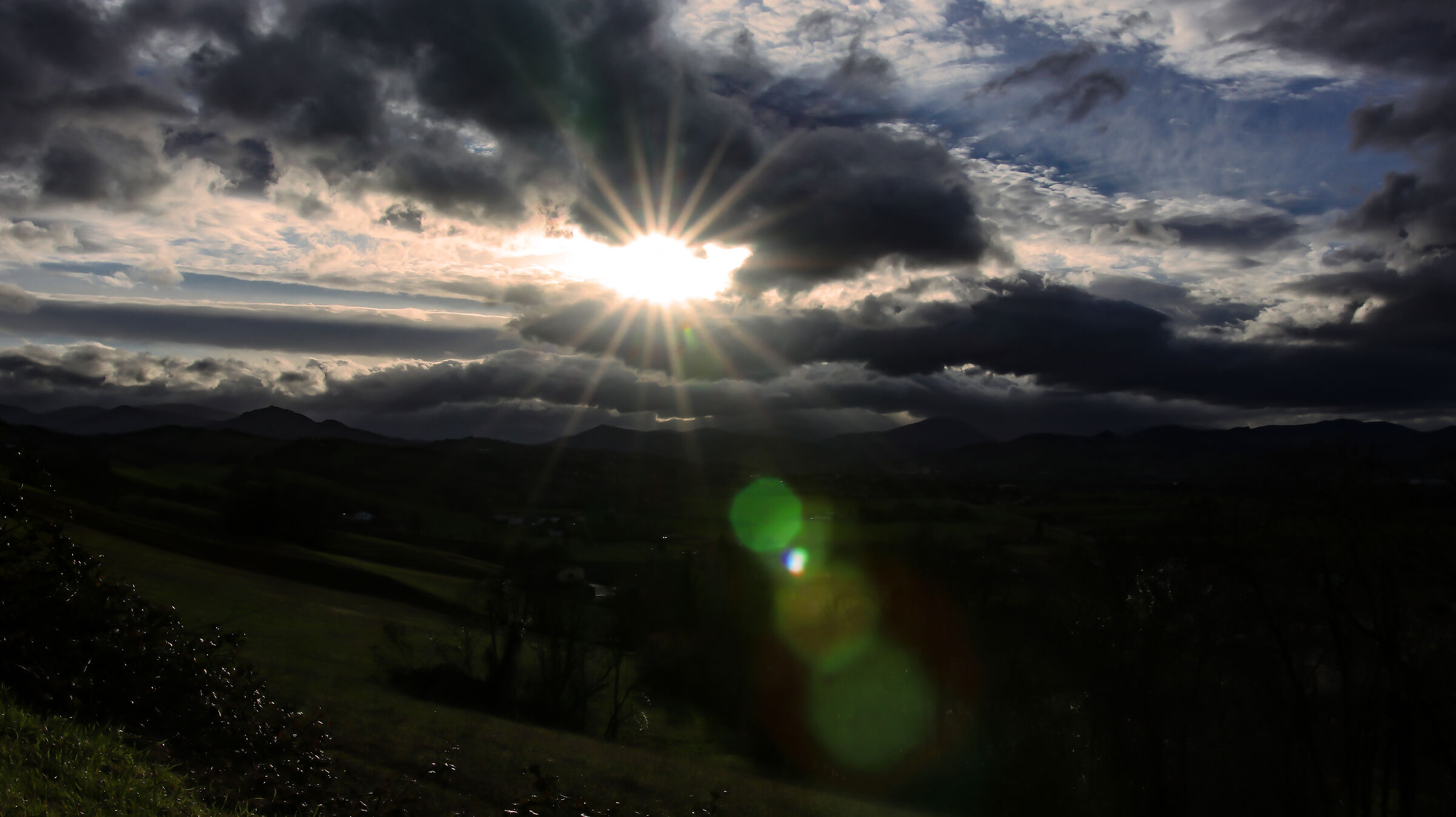 Un attimo prima del tramonto
