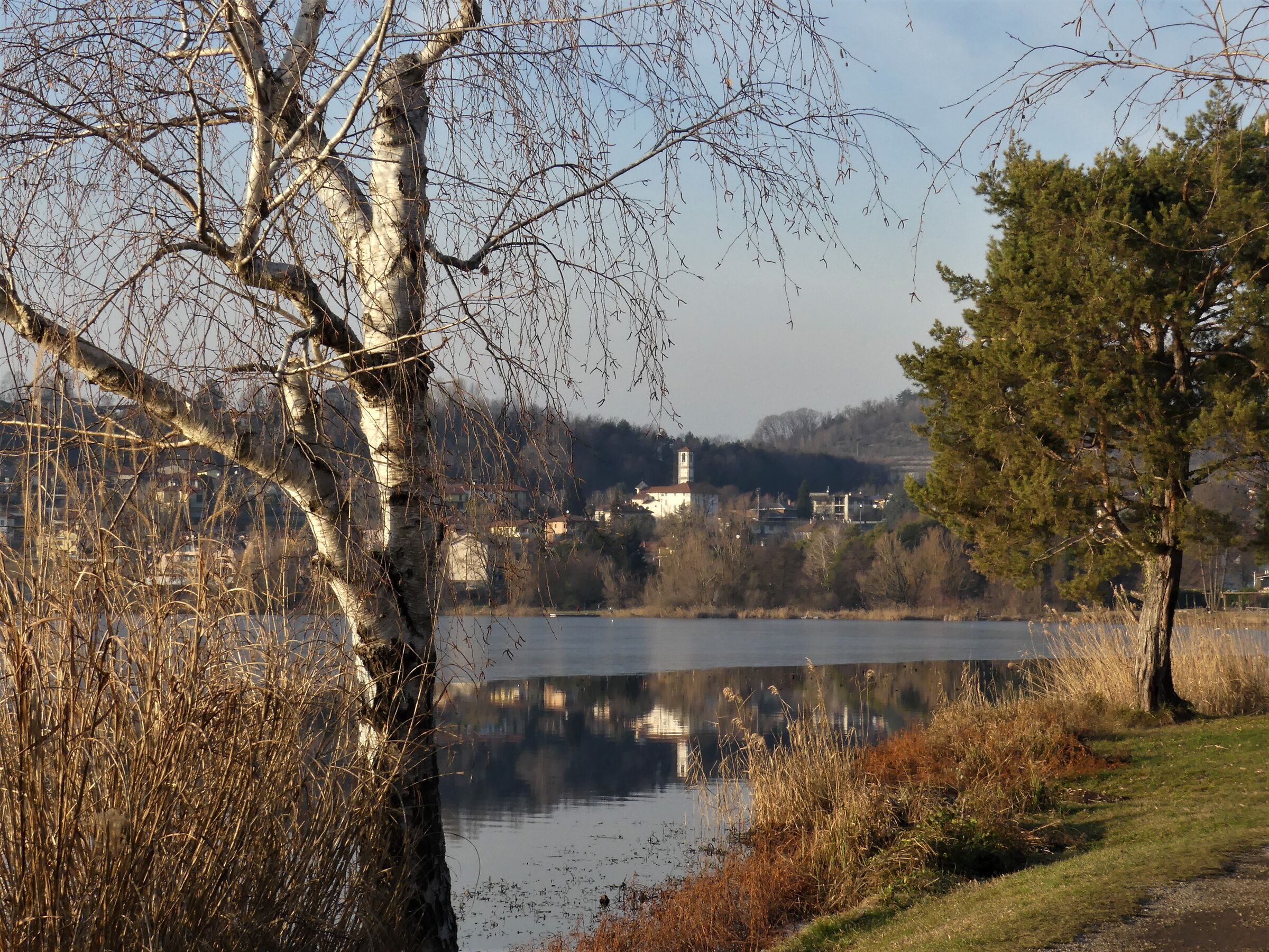 Passeggiando sulla pista ciclabile
