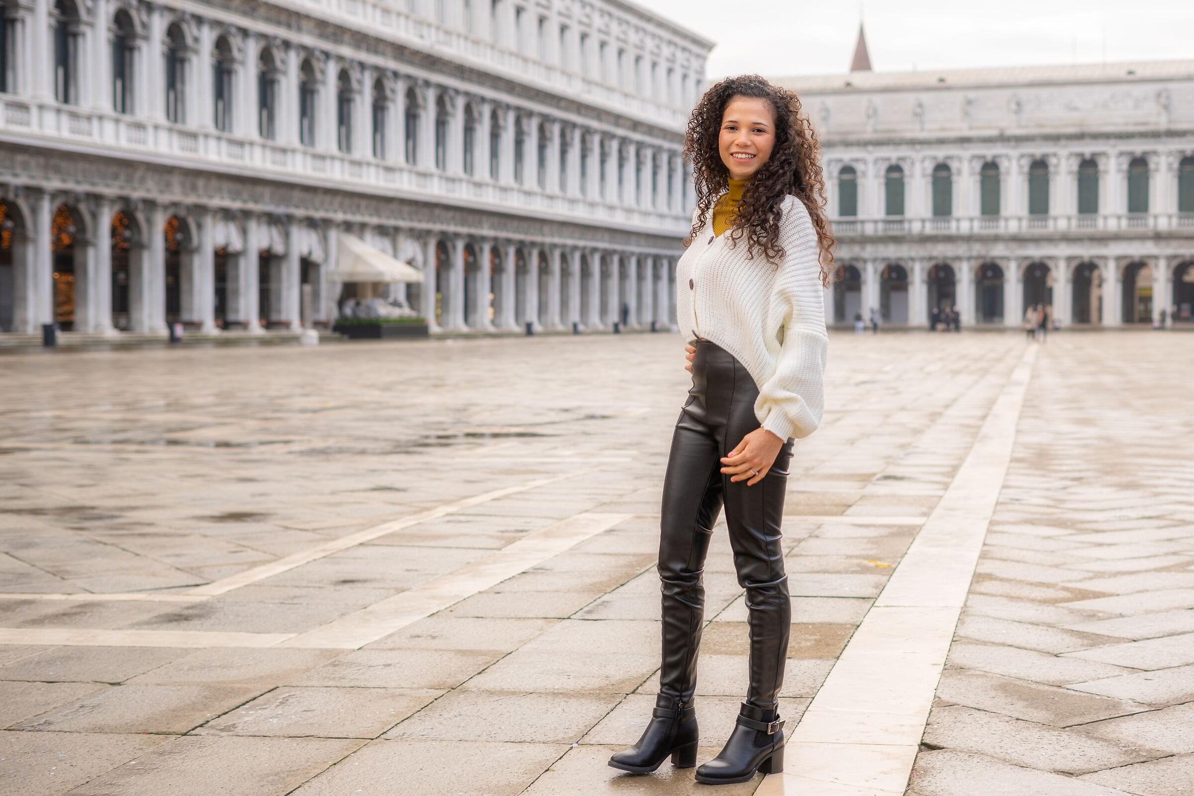 Chica linda in Venice