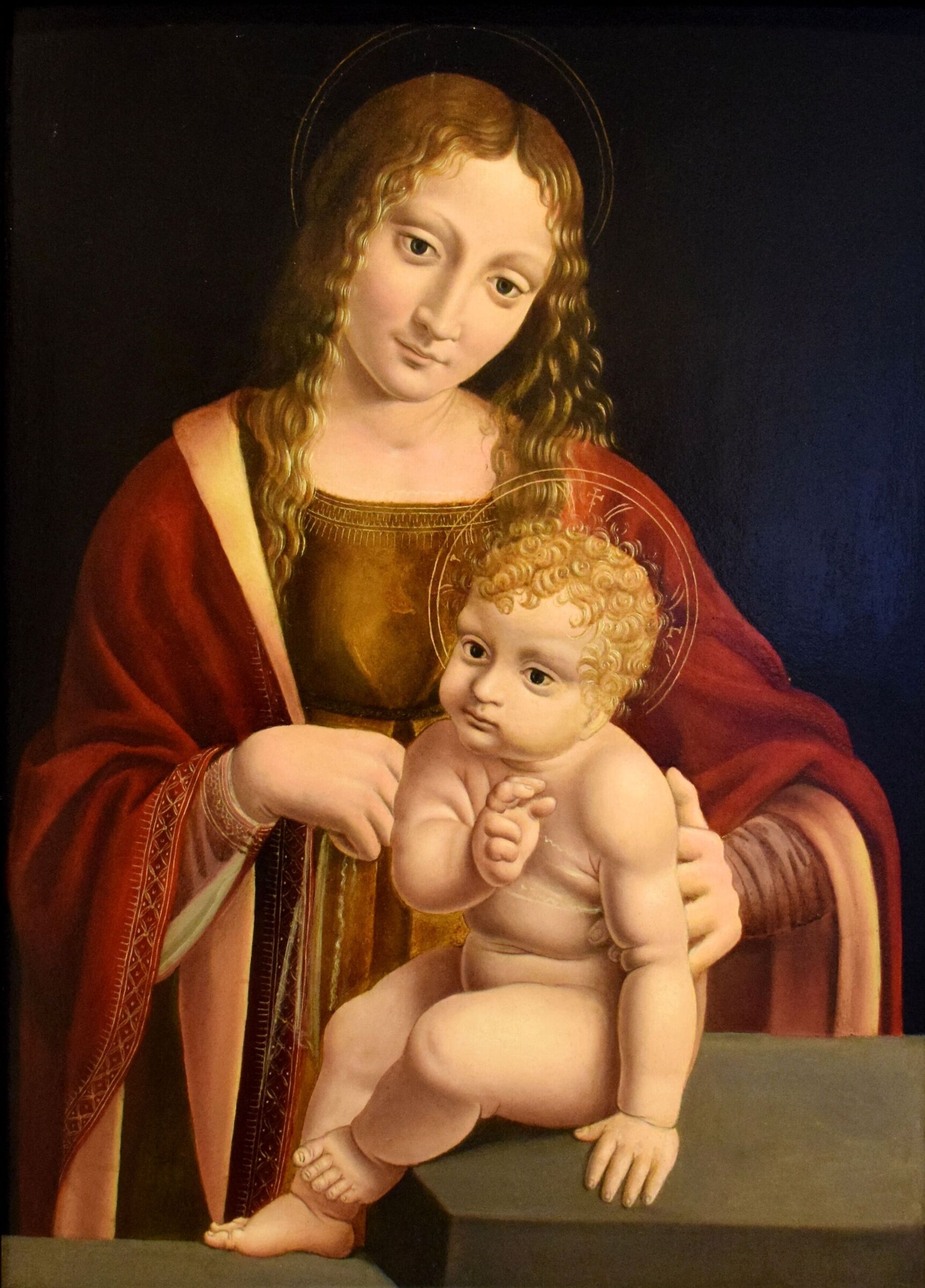 Bernardino de Conti "Madonna col Bambino"
