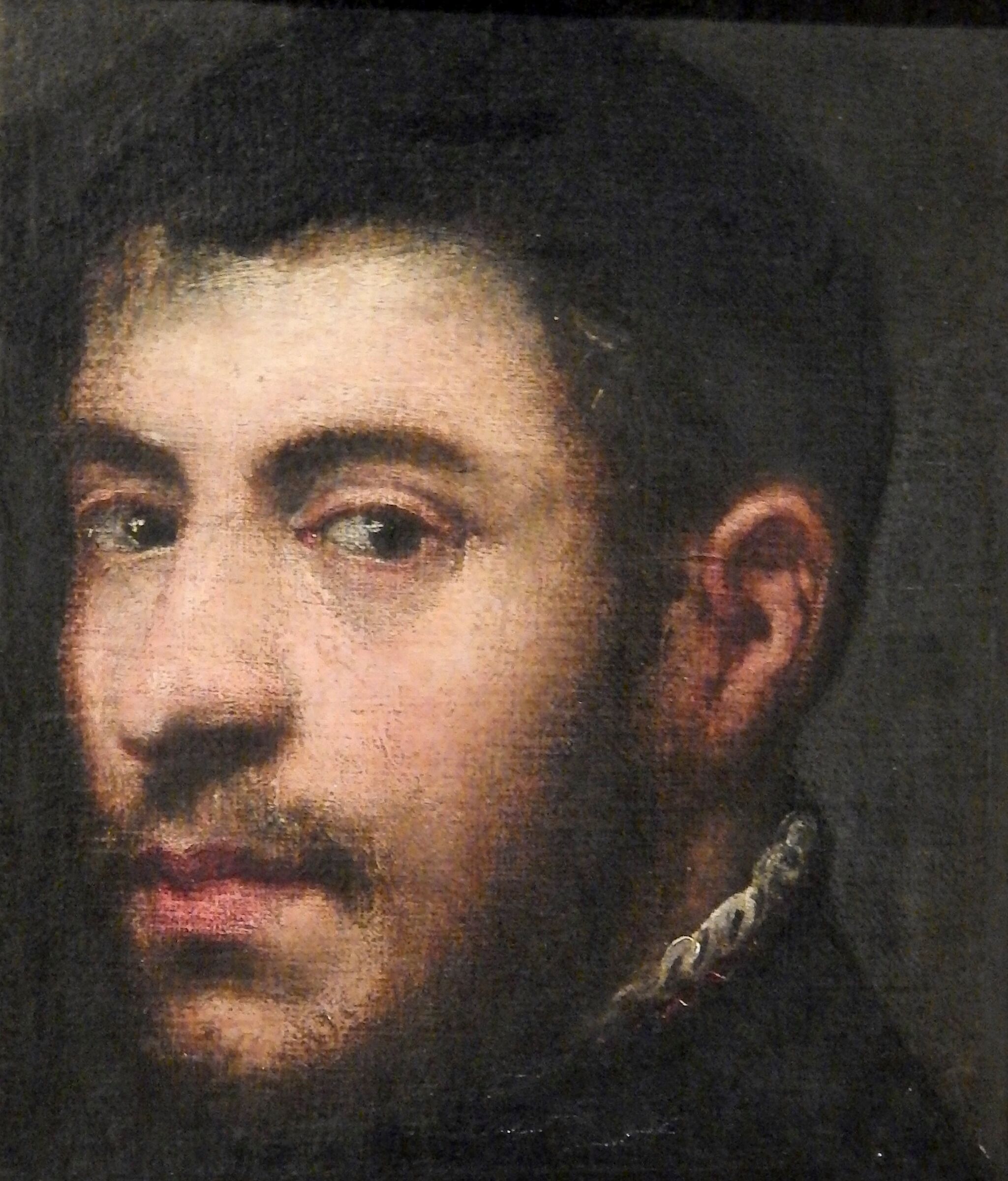 Tintoretto "Testa virile"